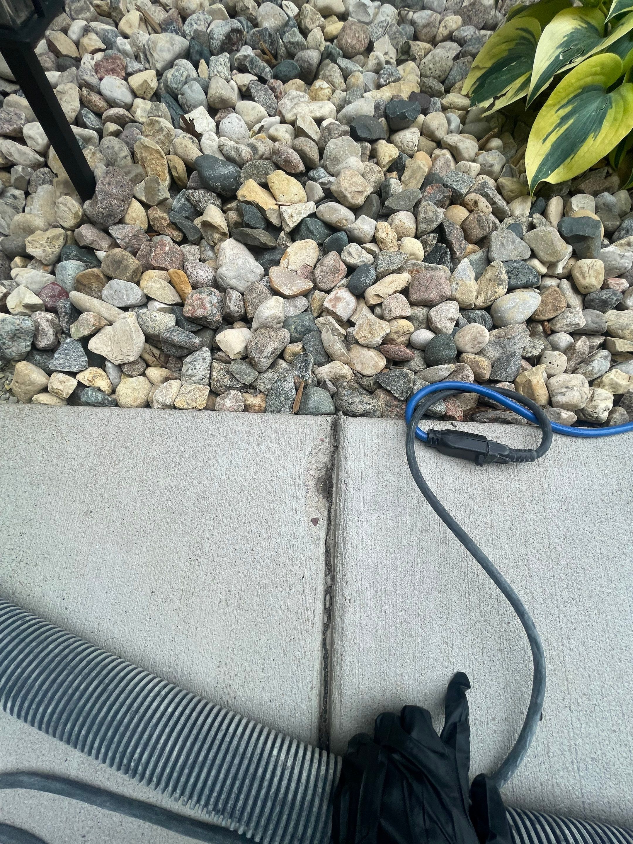 Custom Concrete Coating for Sioux Falls Patio and Front Walkway by Select Painting, Coatings & Garage Cabinets