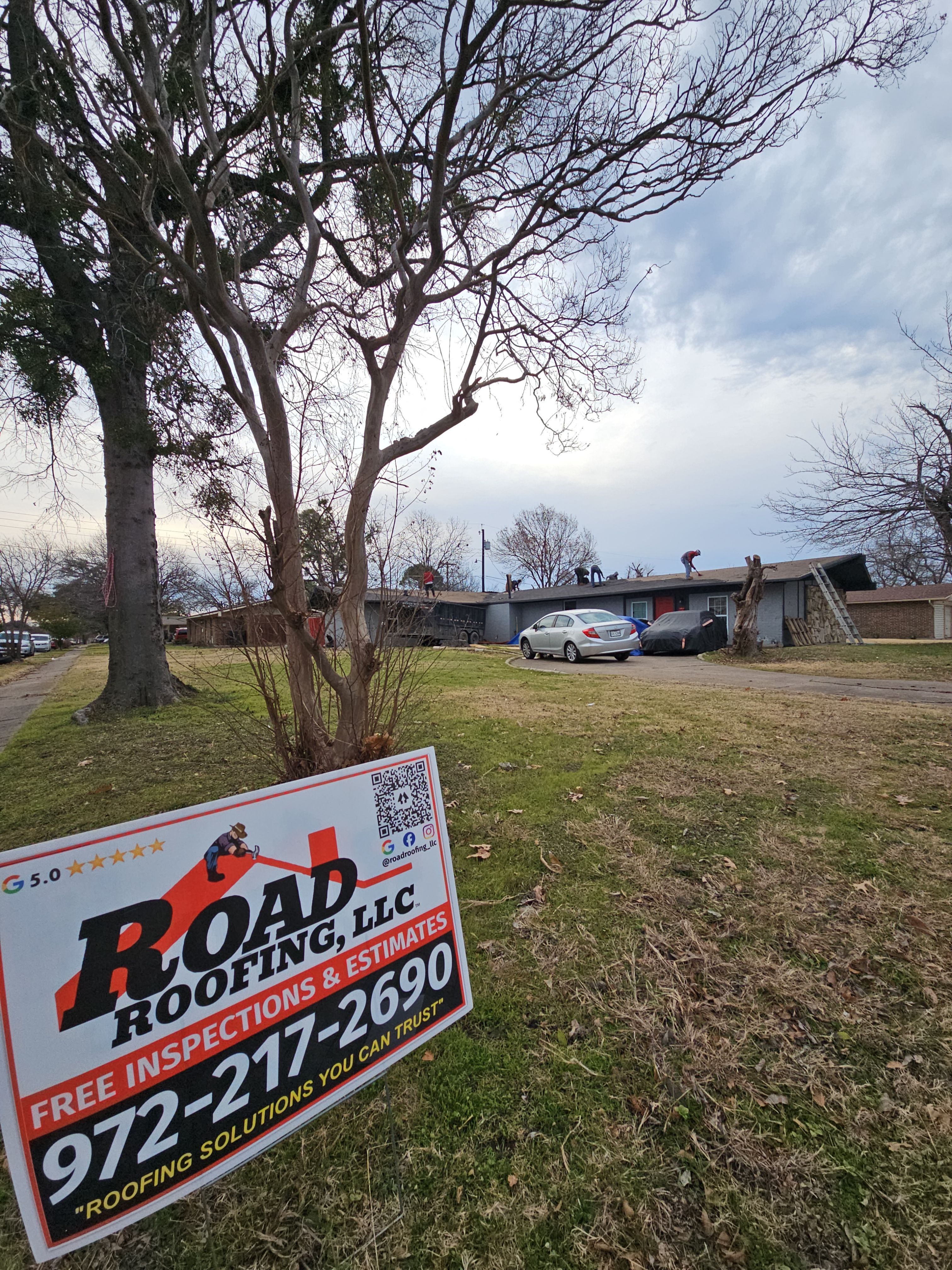Roof Replacement & Rotten Wood (Fascia/Soffit) Repair in Garland, TX by road roofing llc