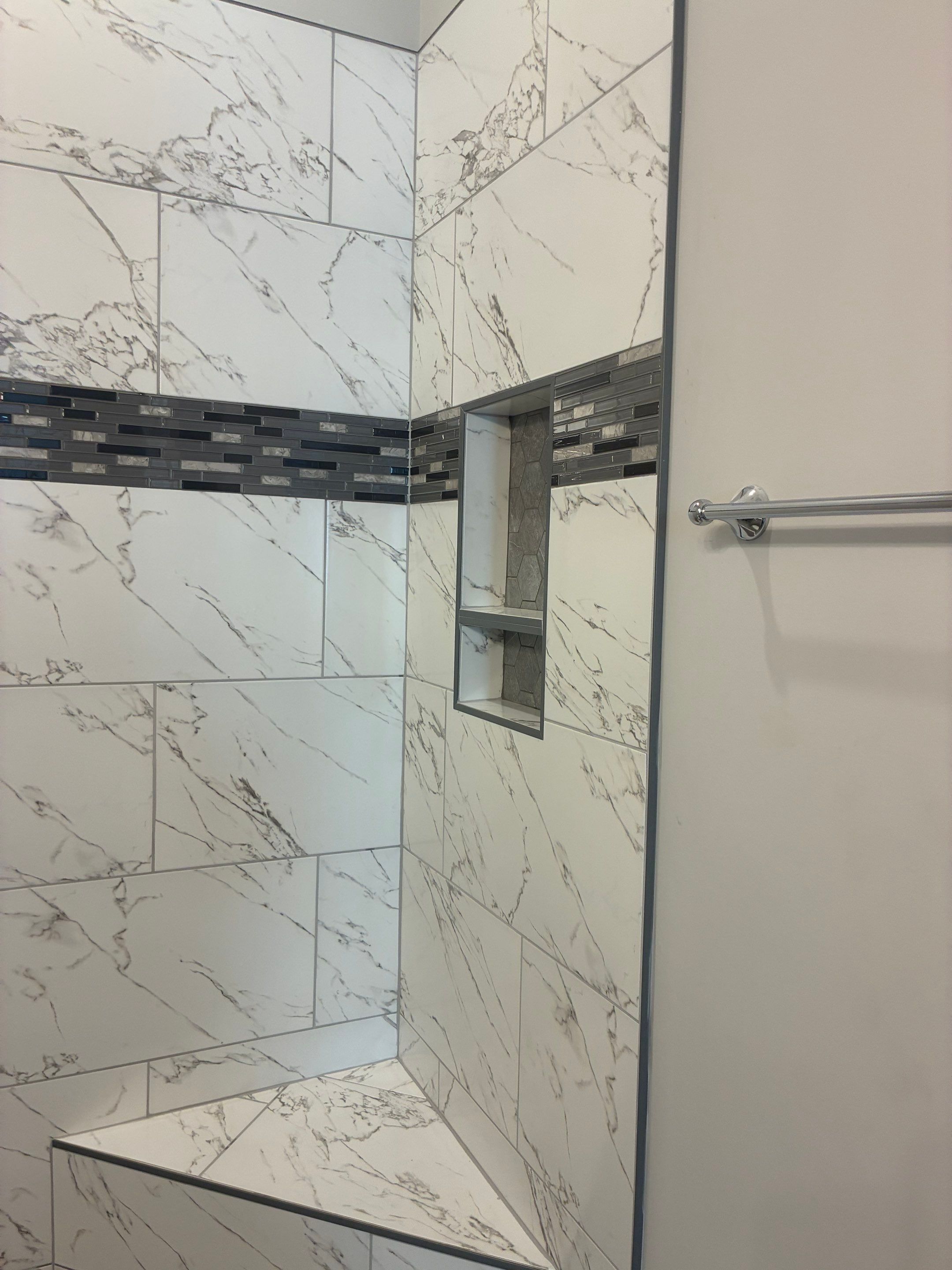 Walk-In Shower Conversion by Footprints Floors of Nashville