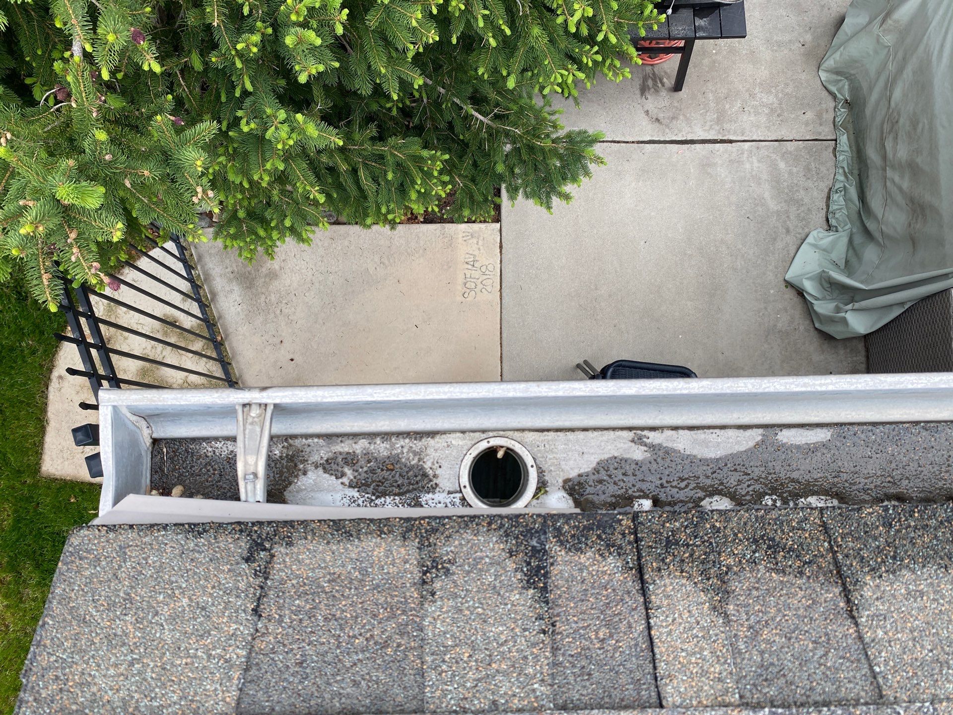 Project in Cottonwood Heights by Emerald Gotcha Gutters 