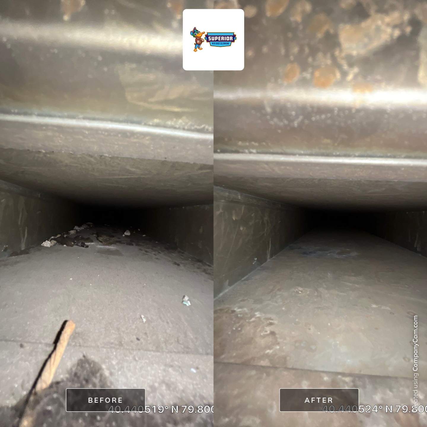 Air Duct Cleaning With a Vacuum Truck in Pittsburgh, PA by Superior Air Duct Cleaning
