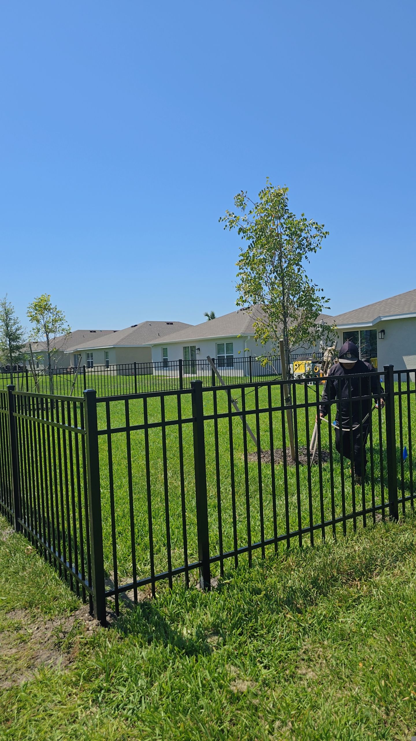 Aluminum Install in Cove at West Port by True Fence LLC