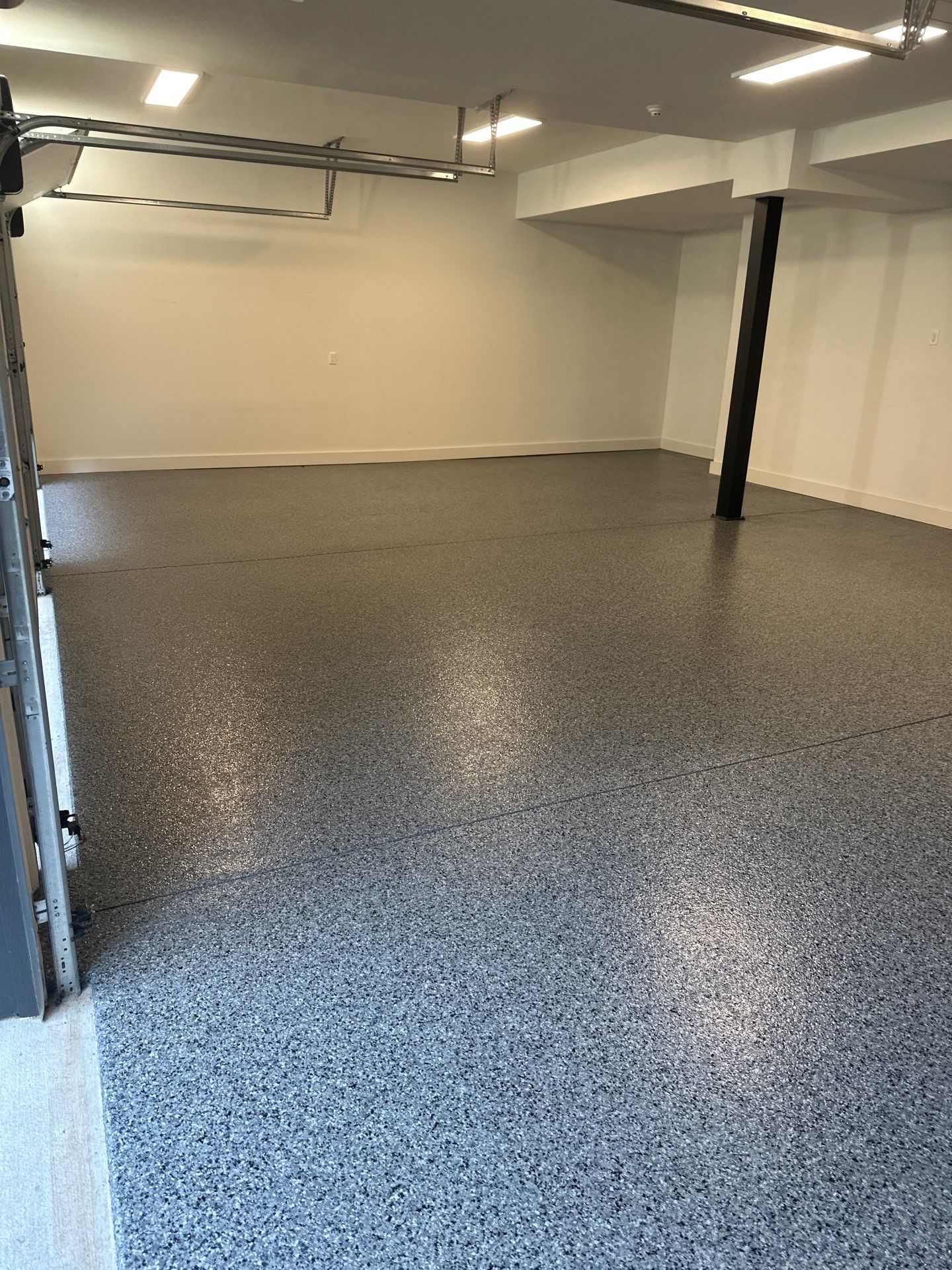 Garage Floor Coating using Nightfall by My Garage Floor Guys