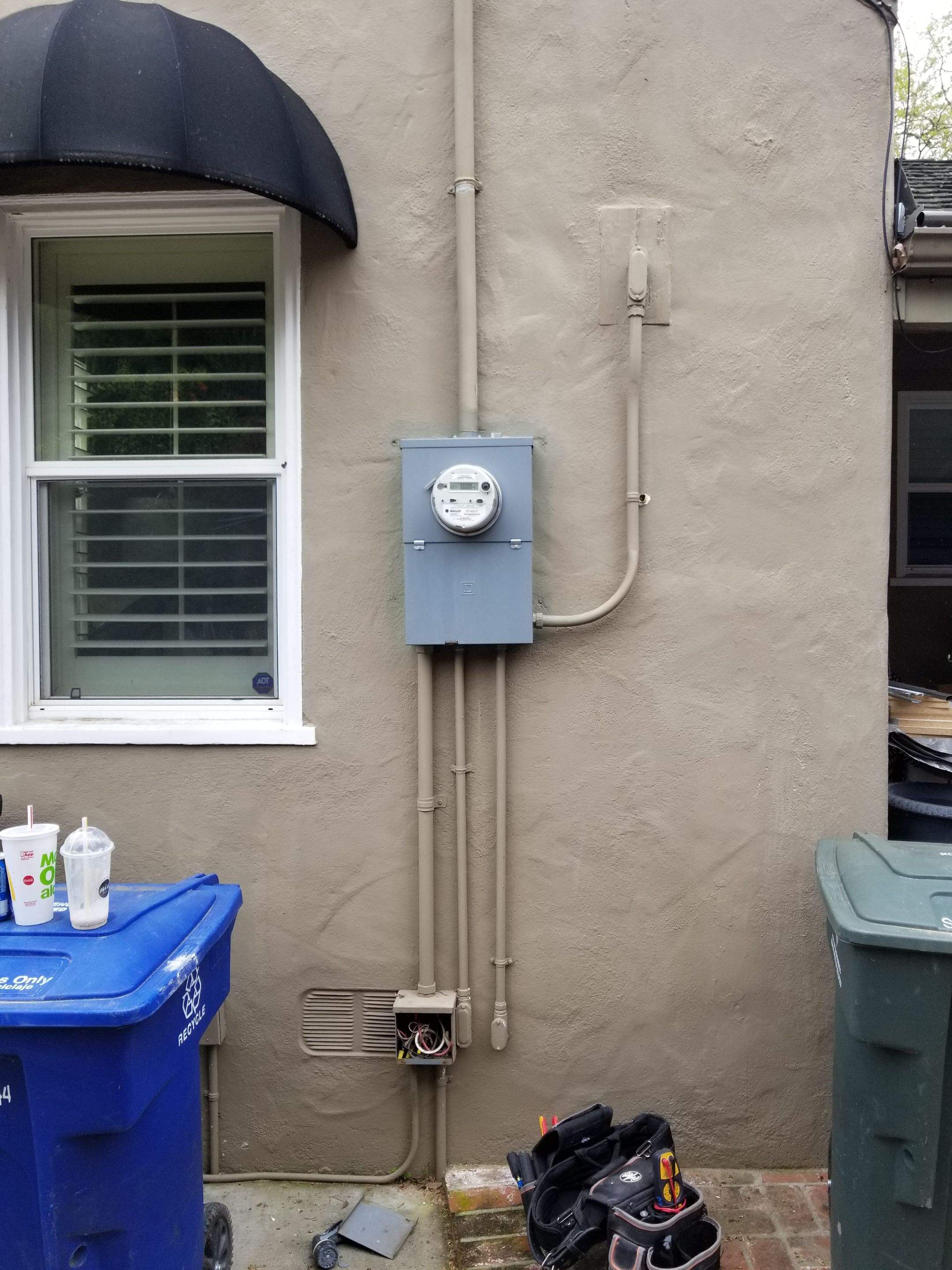 200a meter/main upgrade by Peach Electric Inc