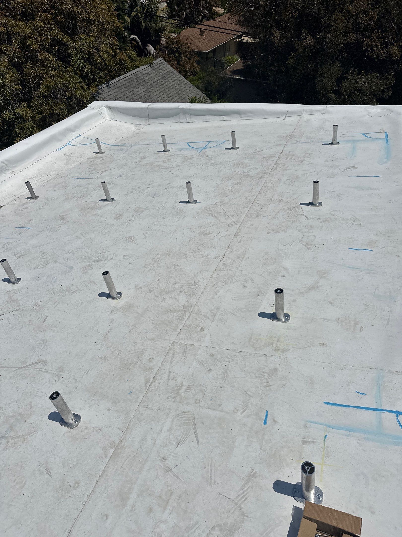 Residential Solar Panel Installation and Custom Roof Deck in Los Angeles by AWS Solar