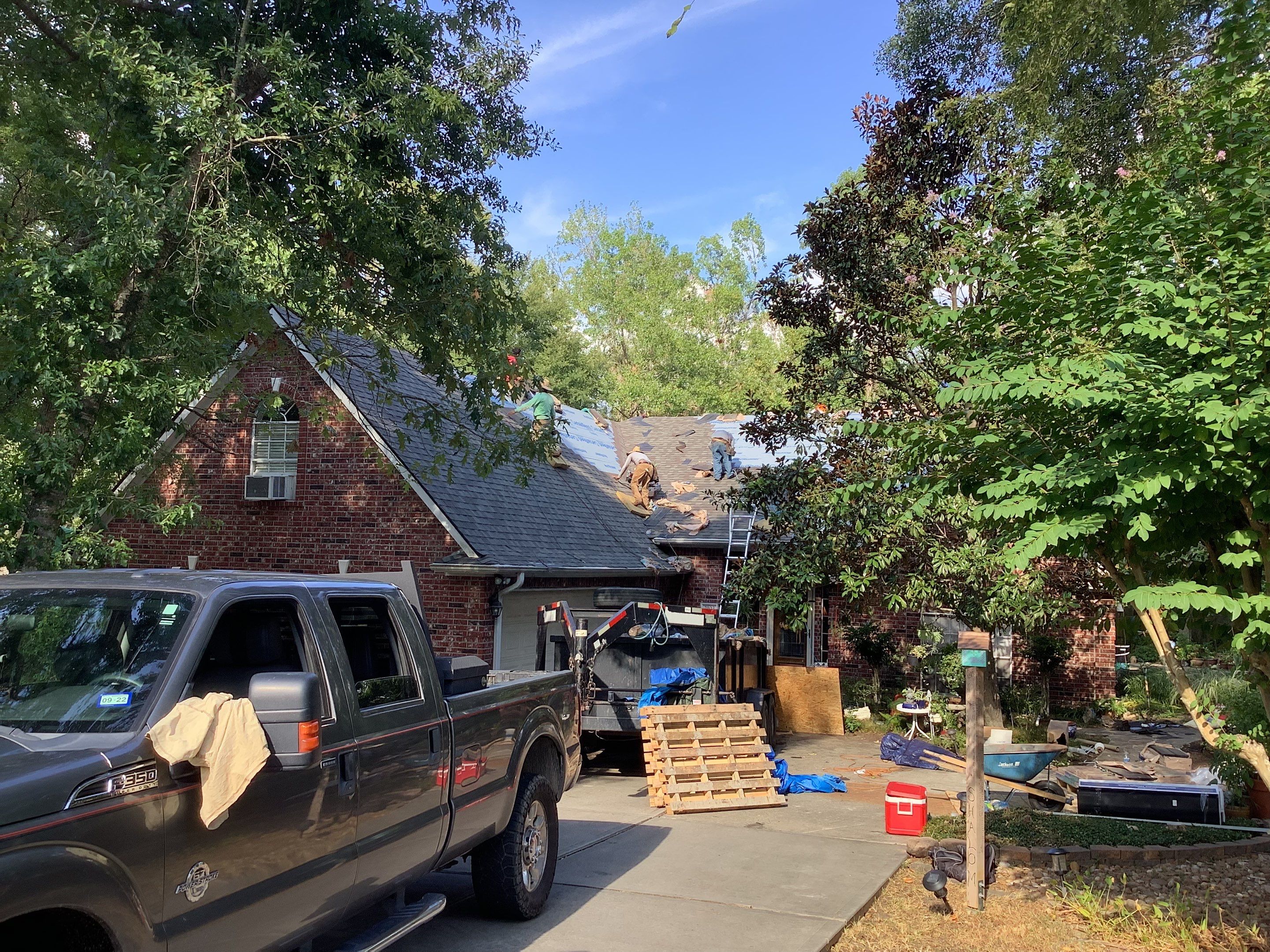 Residential Roofing Installation using Landmark by All-Pro Roofing