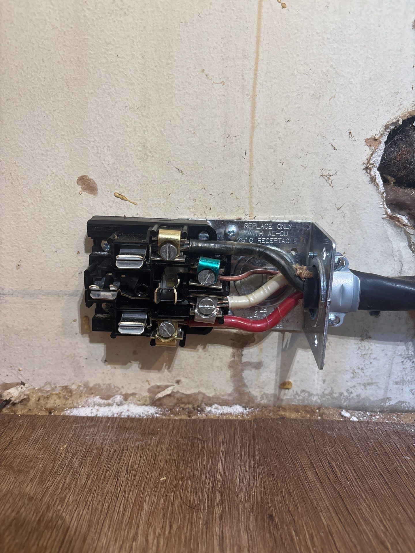 Dryer Outlet Receptacle Replacement by Spartan Home Pros