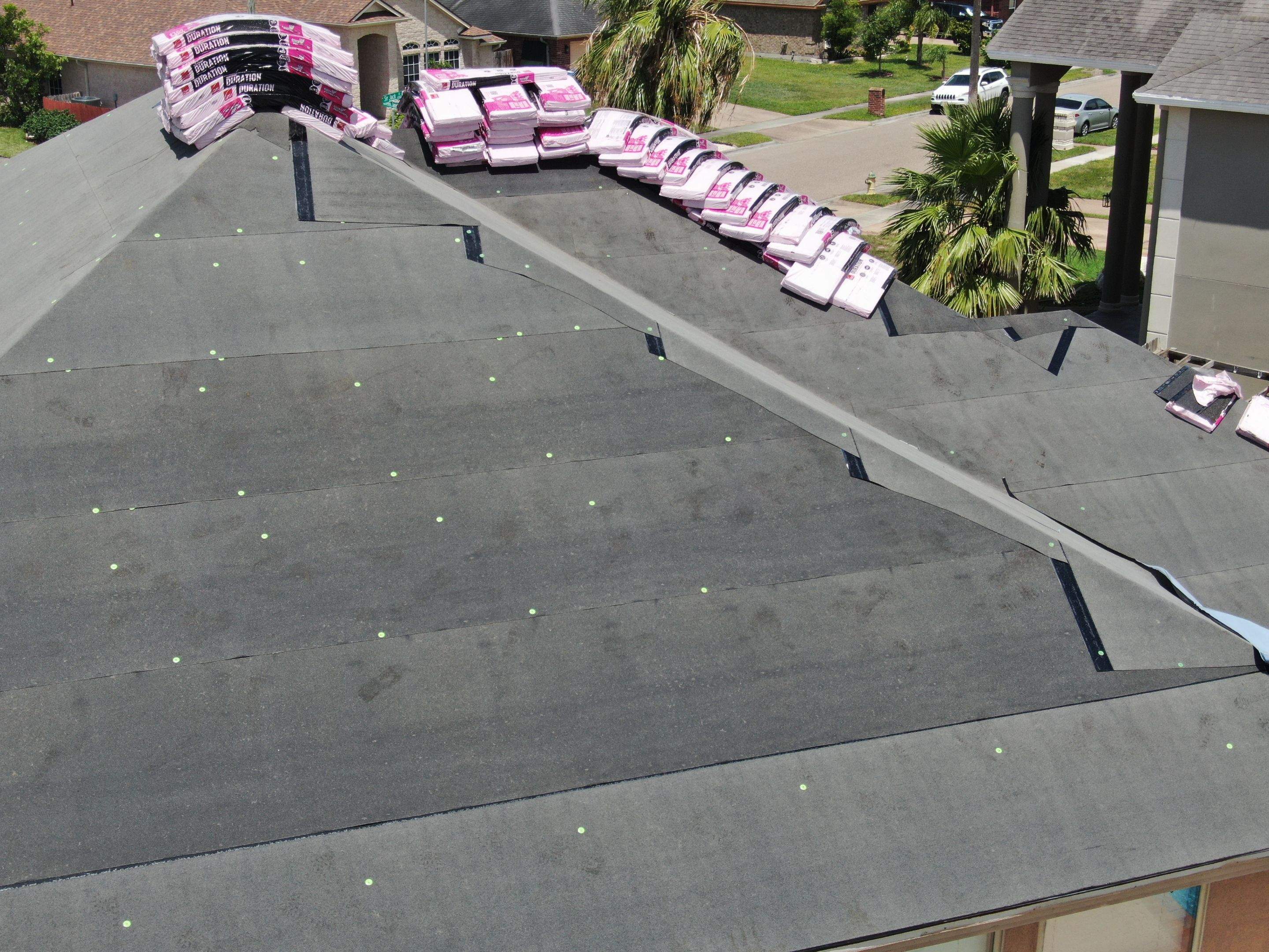 Flashing Stucco above the Roof by Bayfront Roofing and Construction