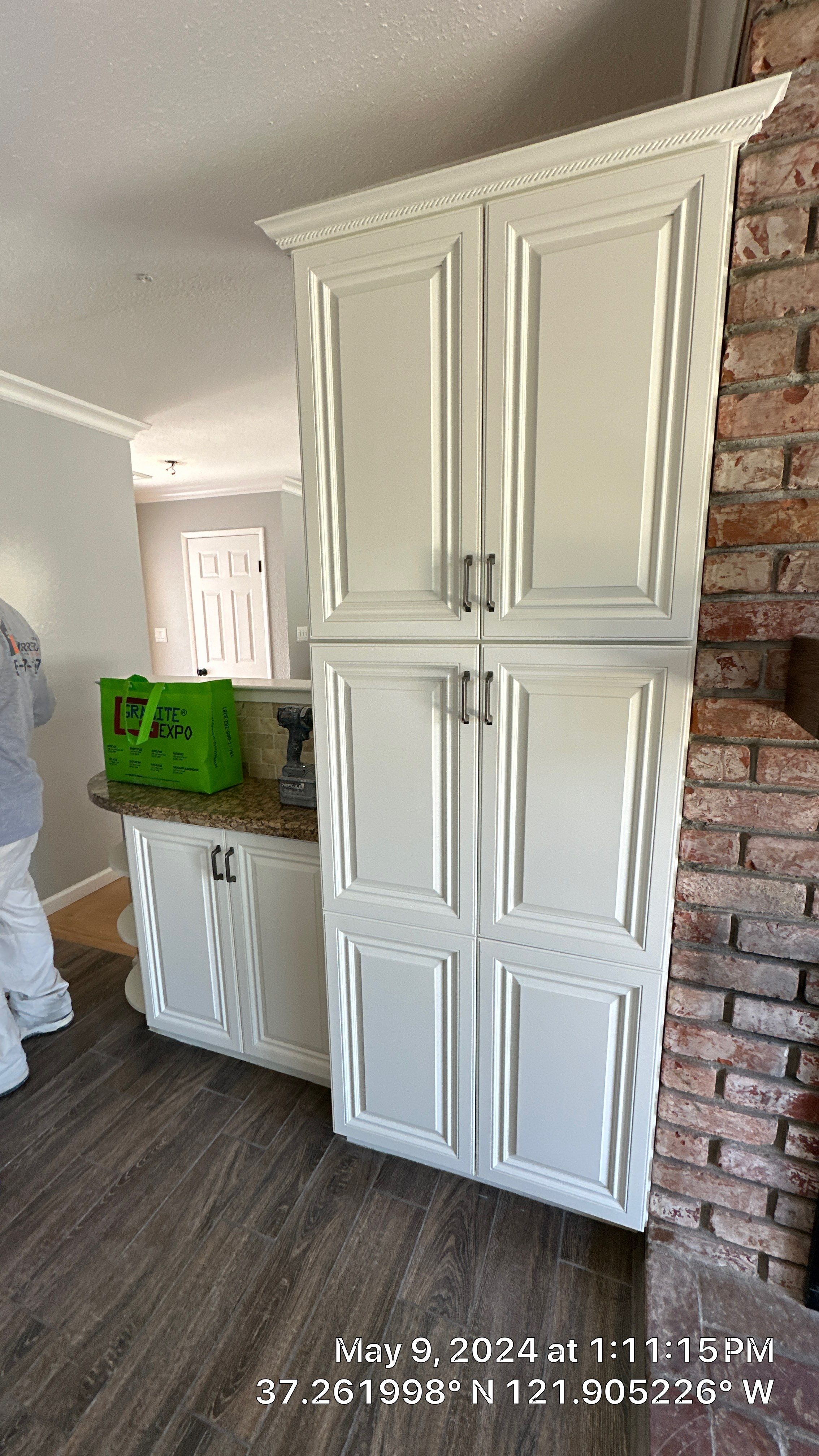 cabinet painting San Jose  by Herrera’s Bay Area Painting inc.