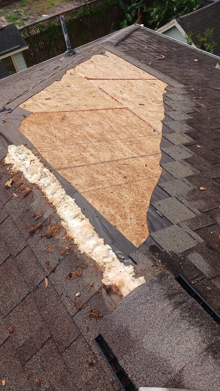 Residential Roofing Repair using Owen's Corning Duration (Lifetime) Shingles by Roof Repair Company