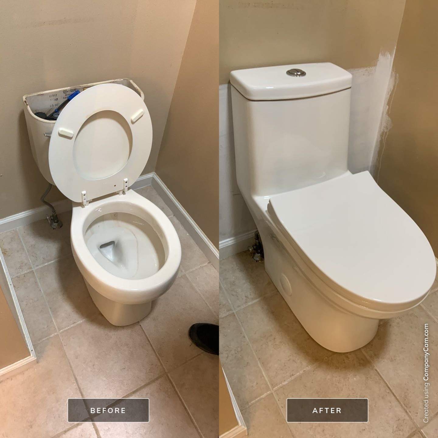 3 Toilet Replacements by A1 NERDY HOMES LLC