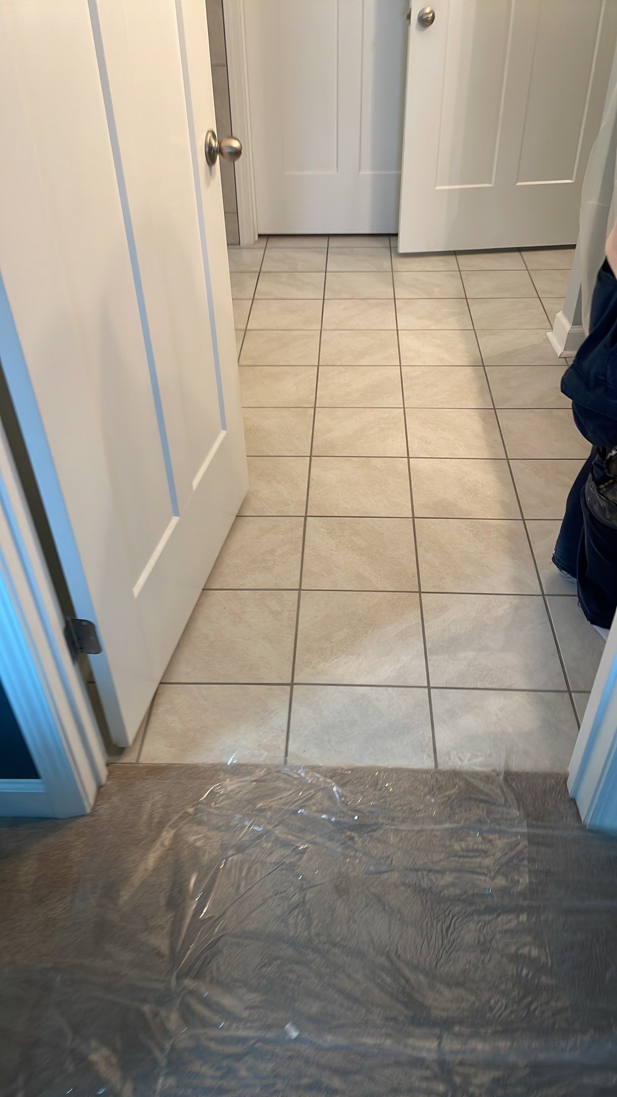 Bathroom Remodel using Decorative Tile by Footprints Floors of Coastal Carolina