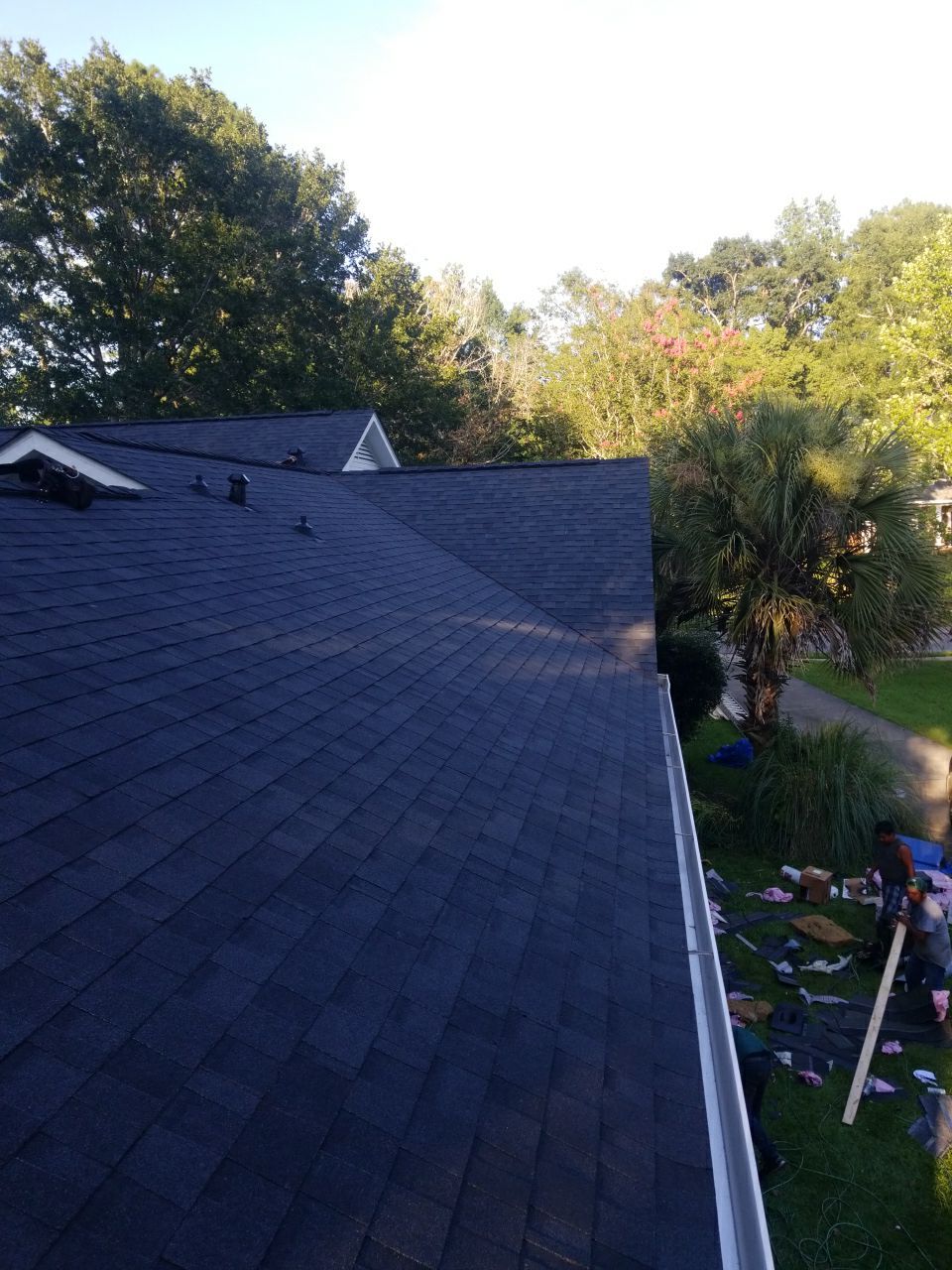 Residential Roofing Installation using Roof Replacement by American Roofing & Construction LLC