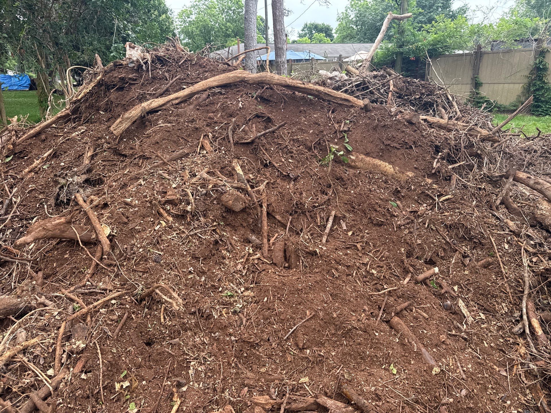 Project in Charlotte by Badger Hauling