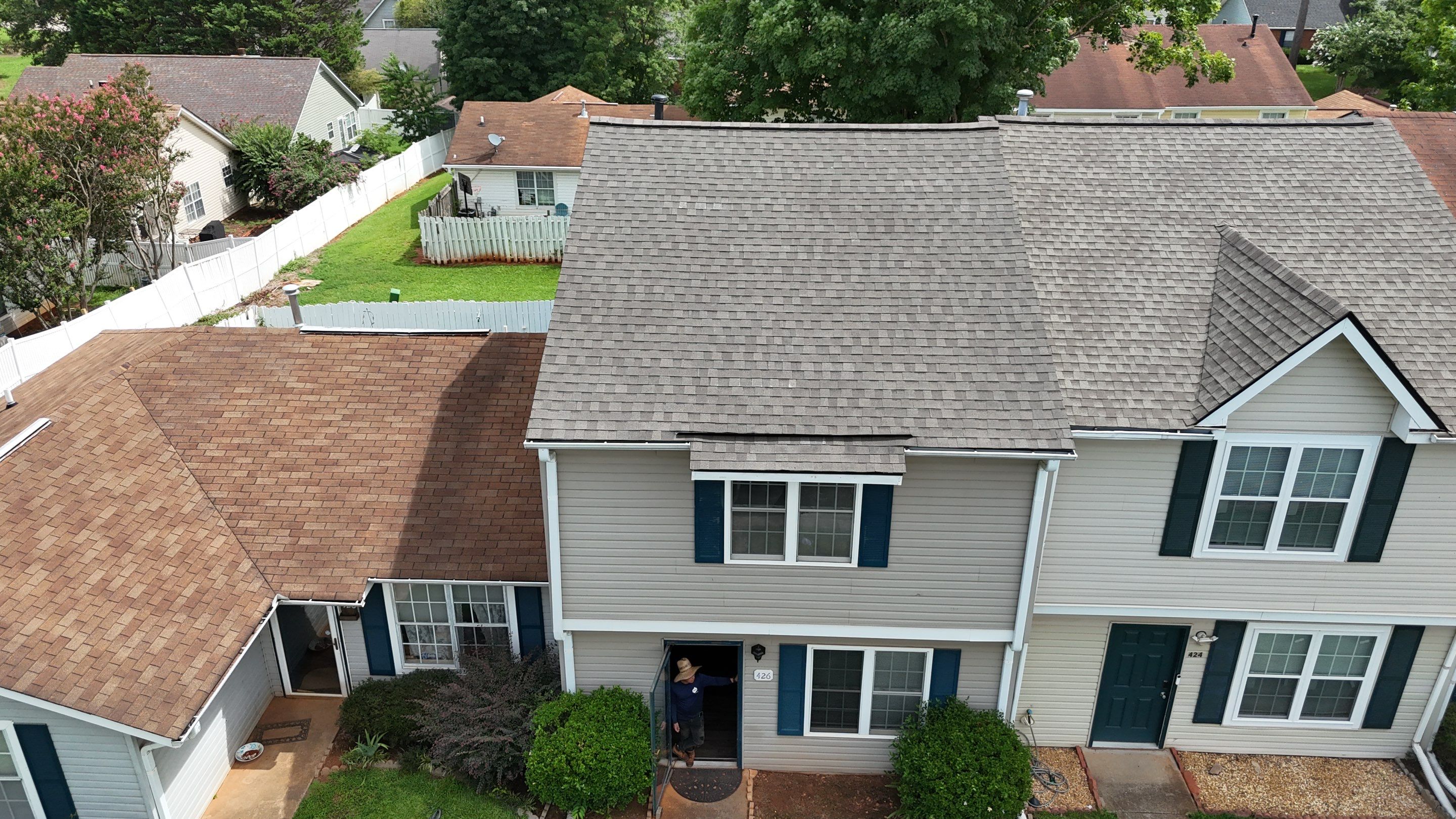 McDonough, GA Roof Replacement Tamko Titan Weathered Wood by Reset Roofing