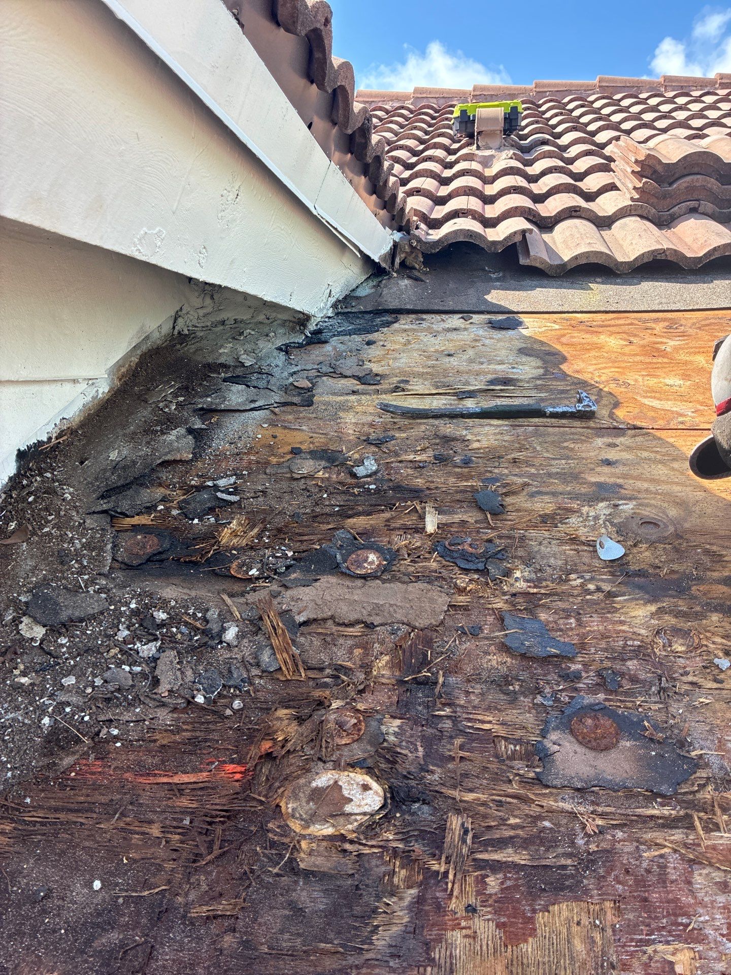Tile Roof Repair and Structural Wood Replacement in Boynton Beach by Aastro Roofing