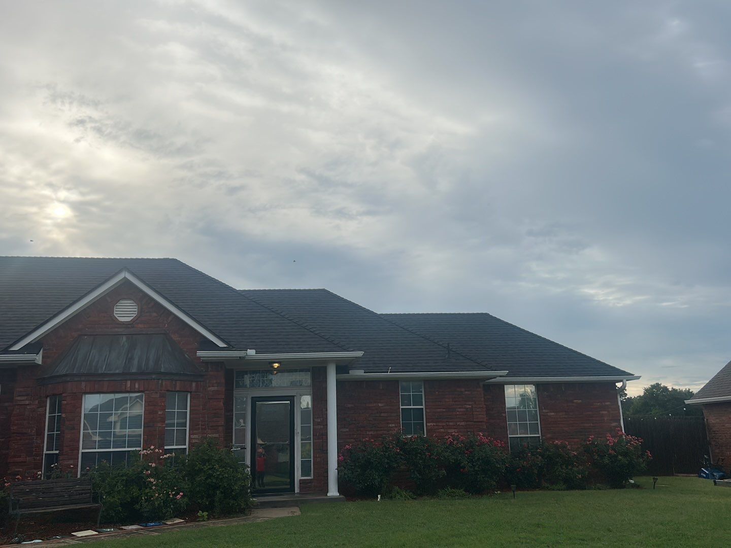 roof & vent in Blanchard by McCann's Roofing and Construction