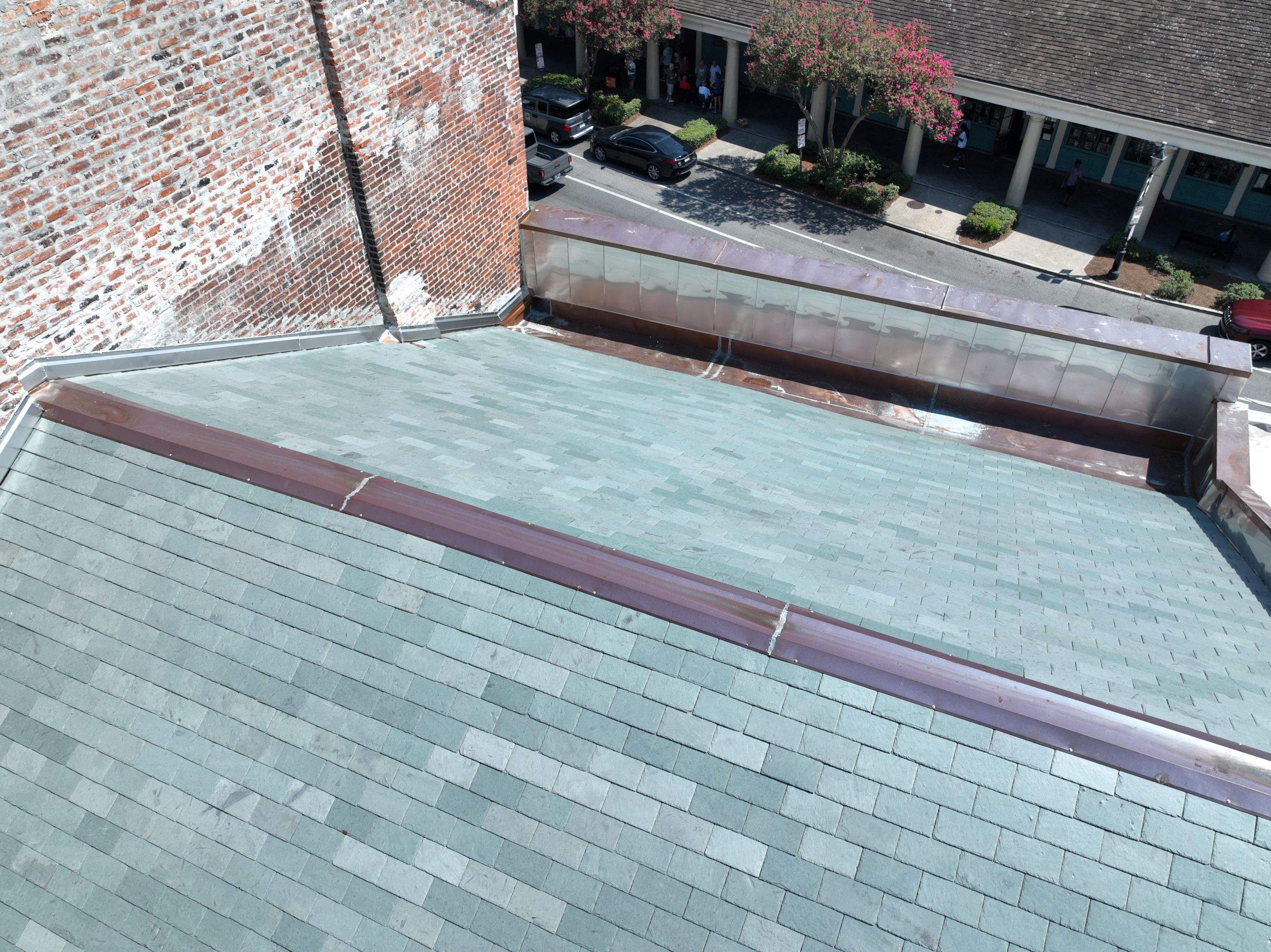 French Quarter Slate & Stainless Steel by Lapeyre Roofing