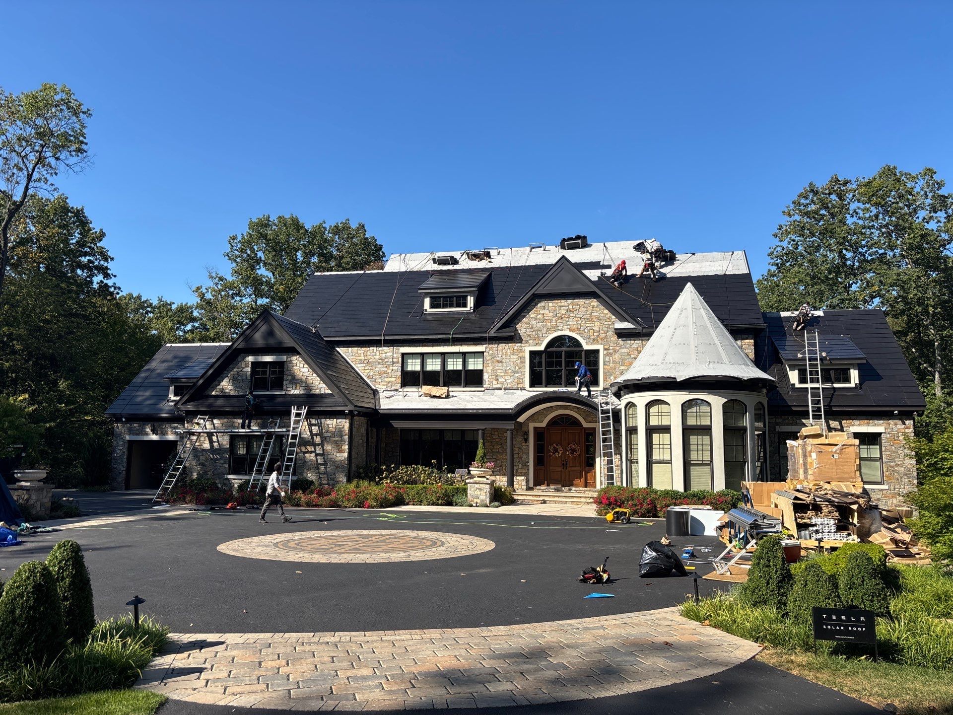 STUNNING Tesla Solar Roof in Virgina by American Home Contractors