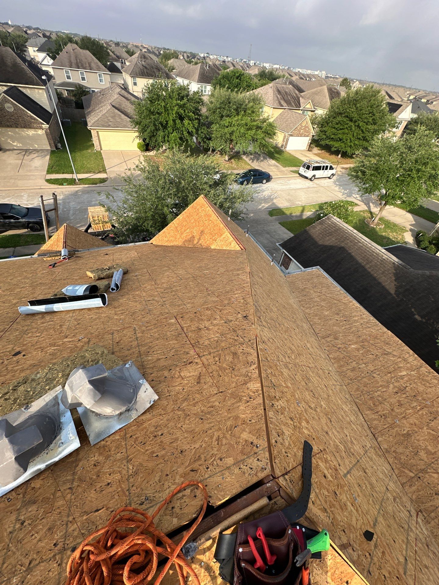 Project in Katy by Motion Roofing