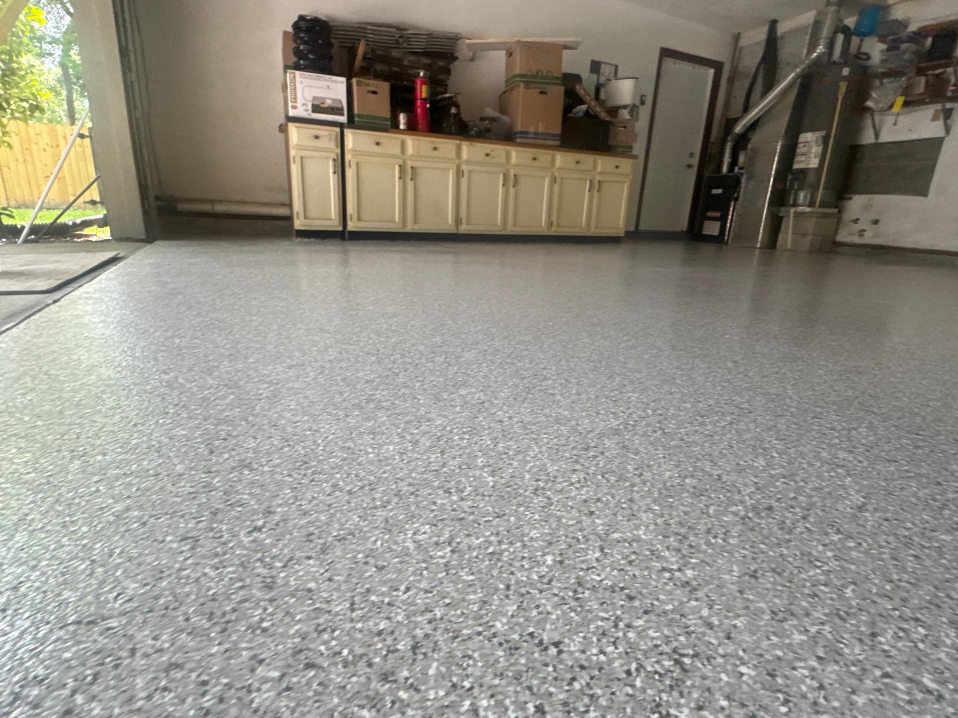 Garage Project in Gainesville, FL in Mount Everest by Cross Creek Concrete Coatings