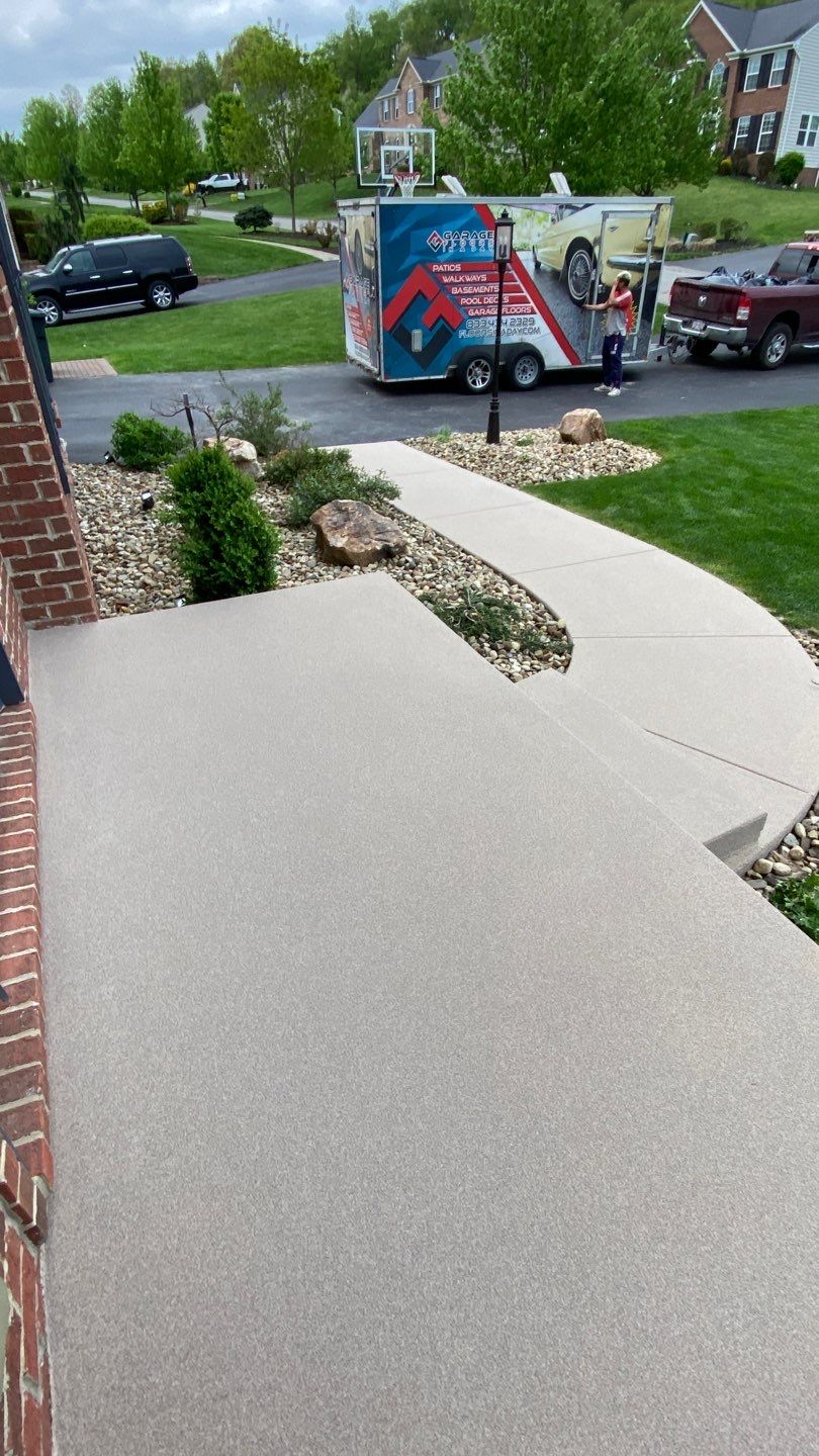 Pool Deck Project in Venetia by Floors in a Day, Inc