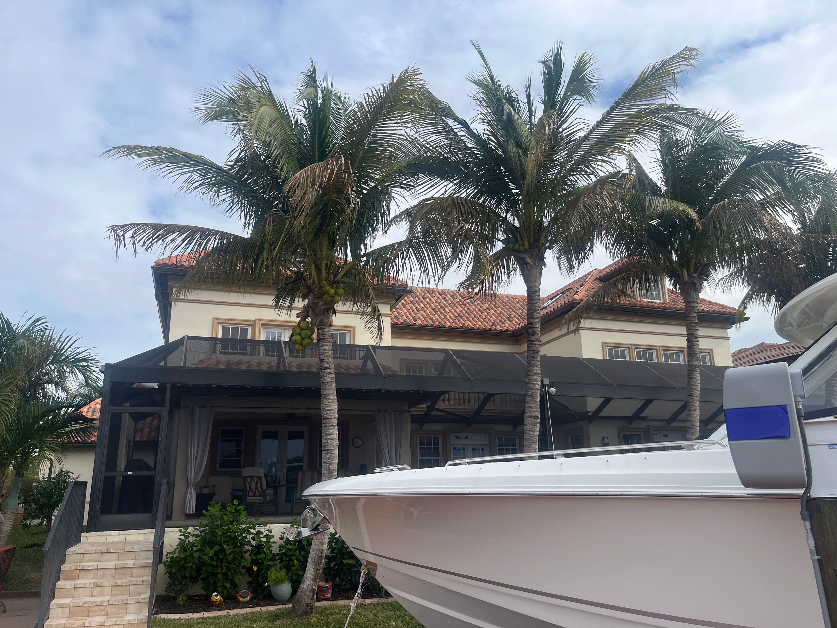 Musket Brown Seamless Gutters using Musket Brown Seamless Gutters in Cape Coral FL by Gutter Professors