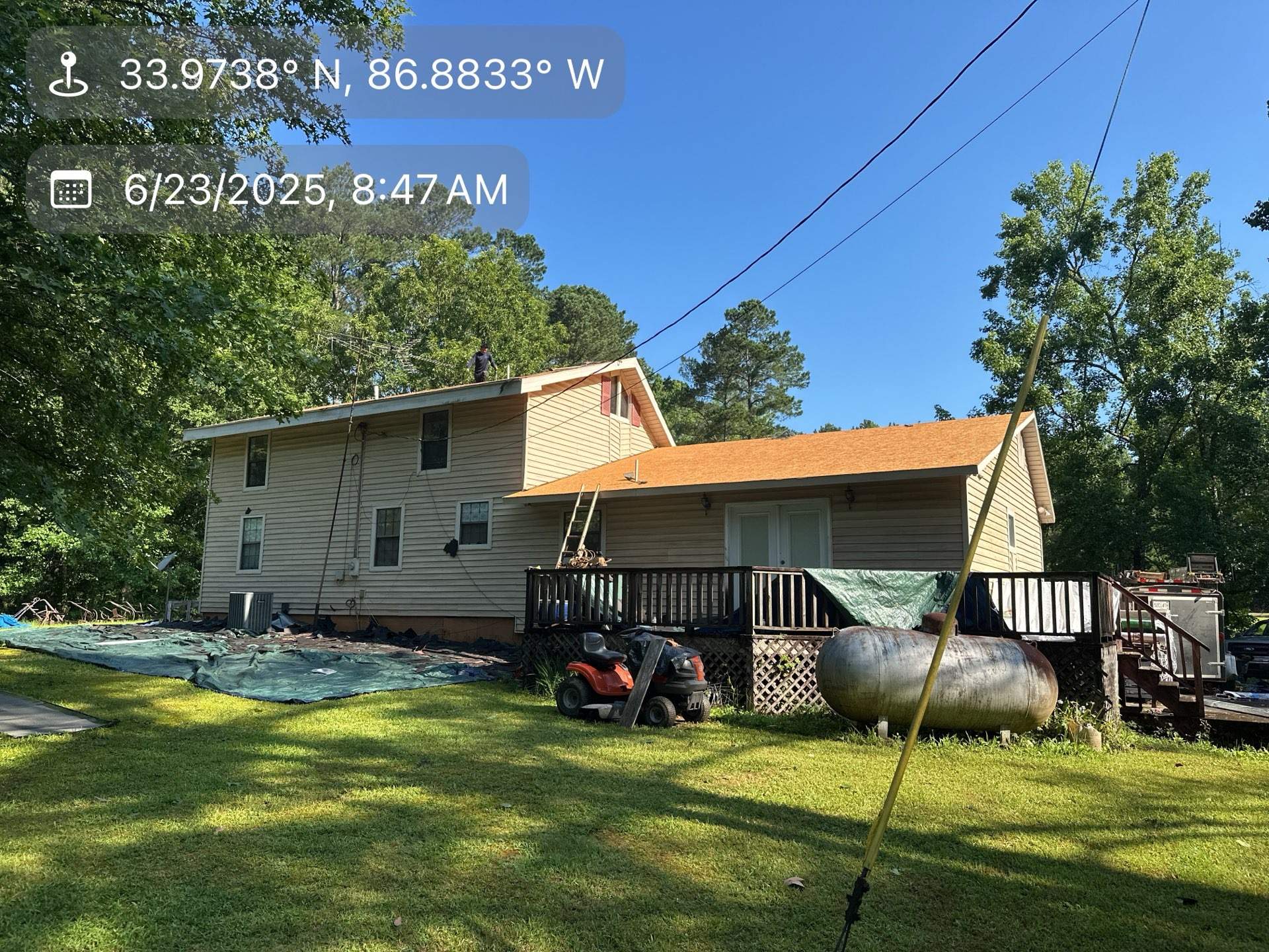 Project in Hanceville by BayCo Roofing