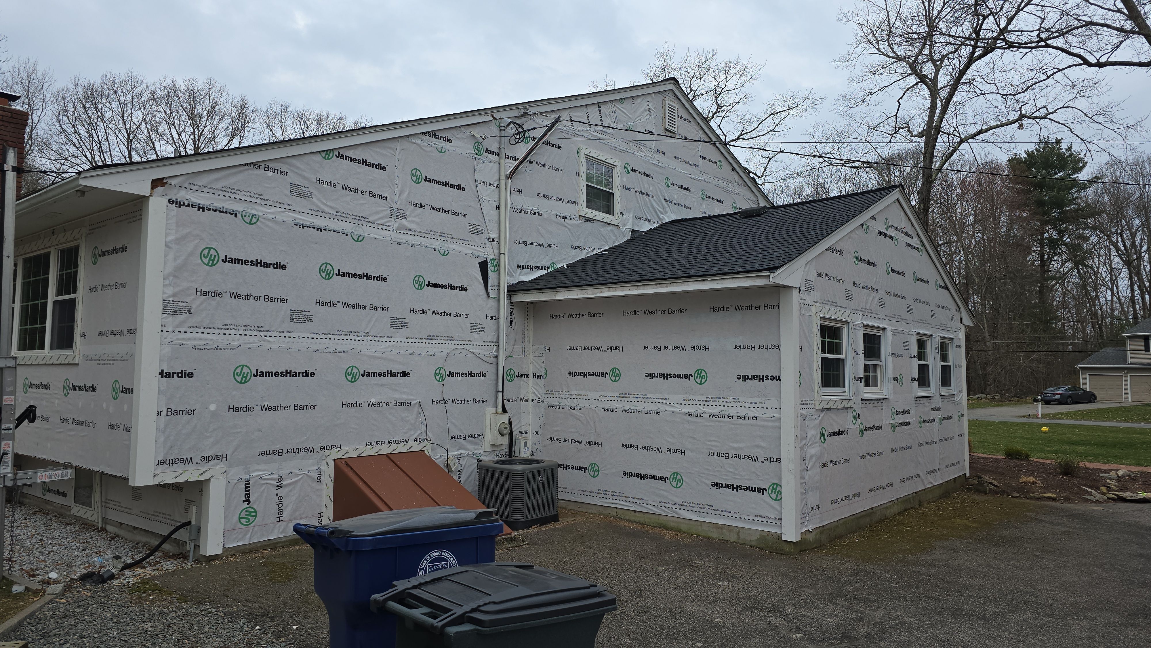 Jmaes Hardie in Medway, MA by UBrothers Construction