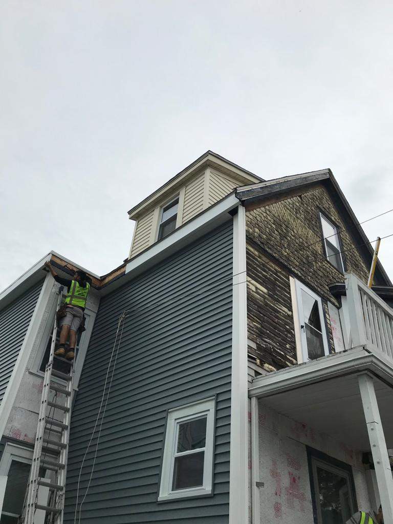 Siding Installation using Certainteed Mainstreet Siding by Loyalty Exterior Solutions 