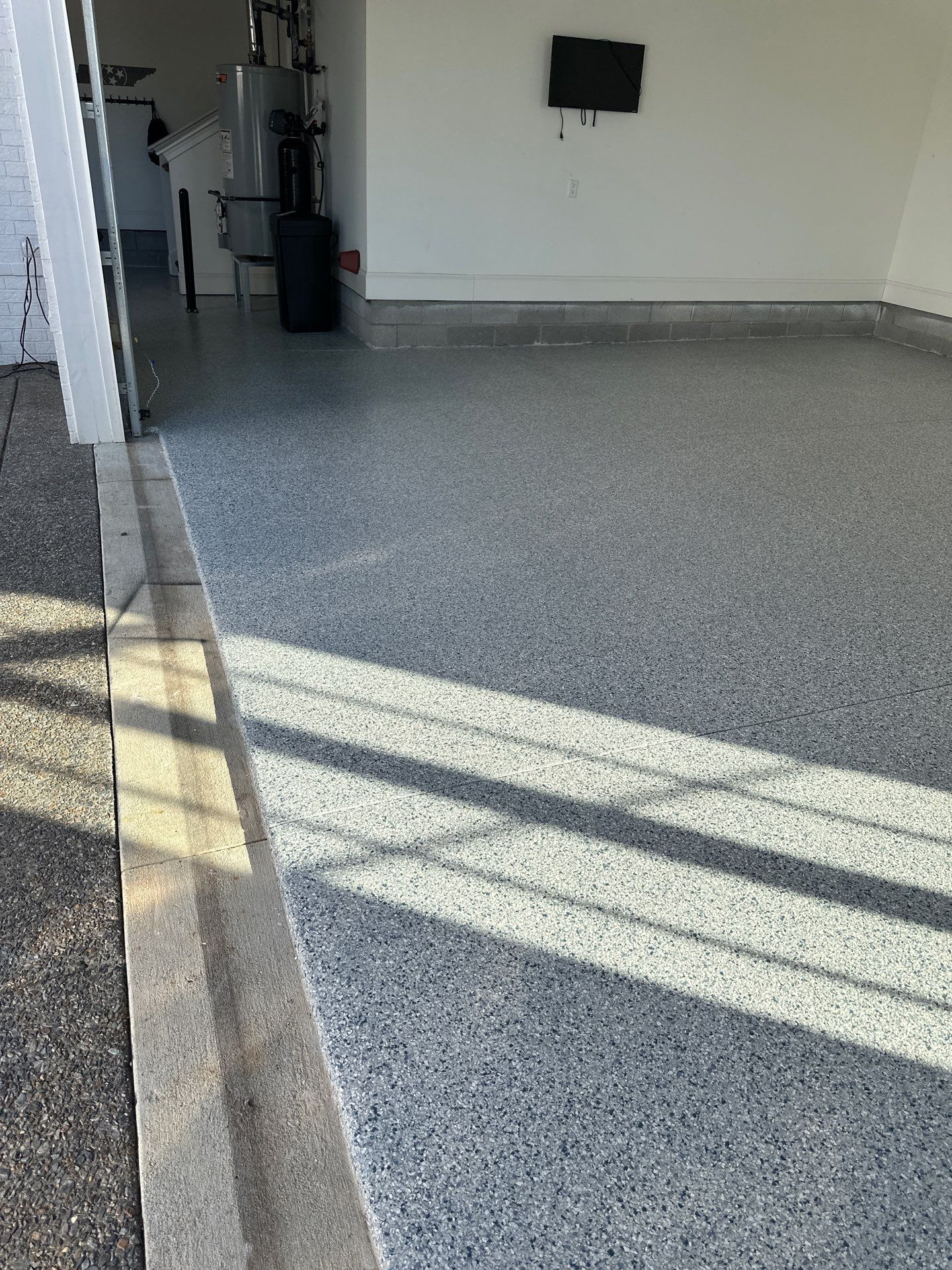 Garage Floor Coating using Tidal Wave by My Garage Floor Guys