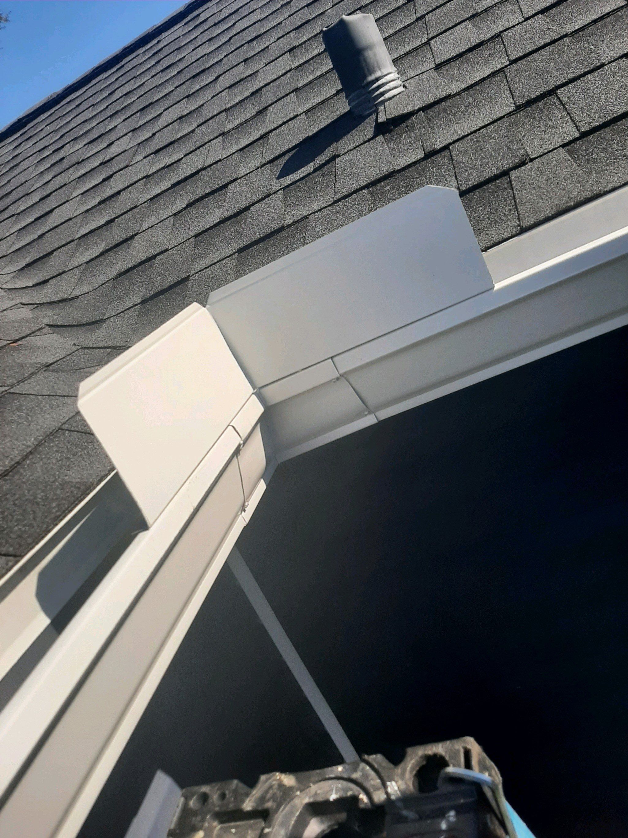 Gutter Installation using K-Style Seamless Gutters by Gutter Professors