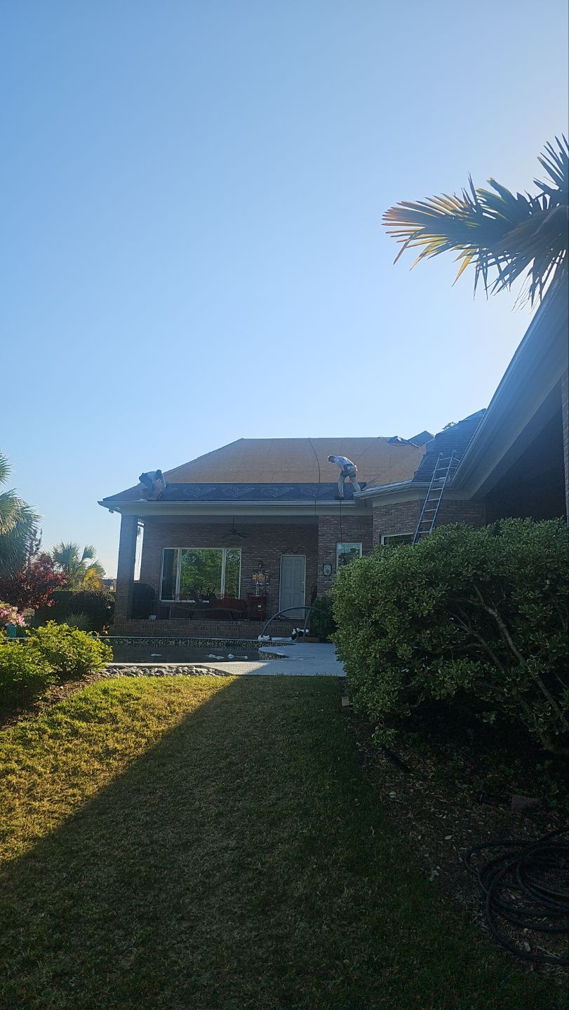 Residential Roofing Installation using Owens Corning Duration Midnight Plum by Indigo State Roofing