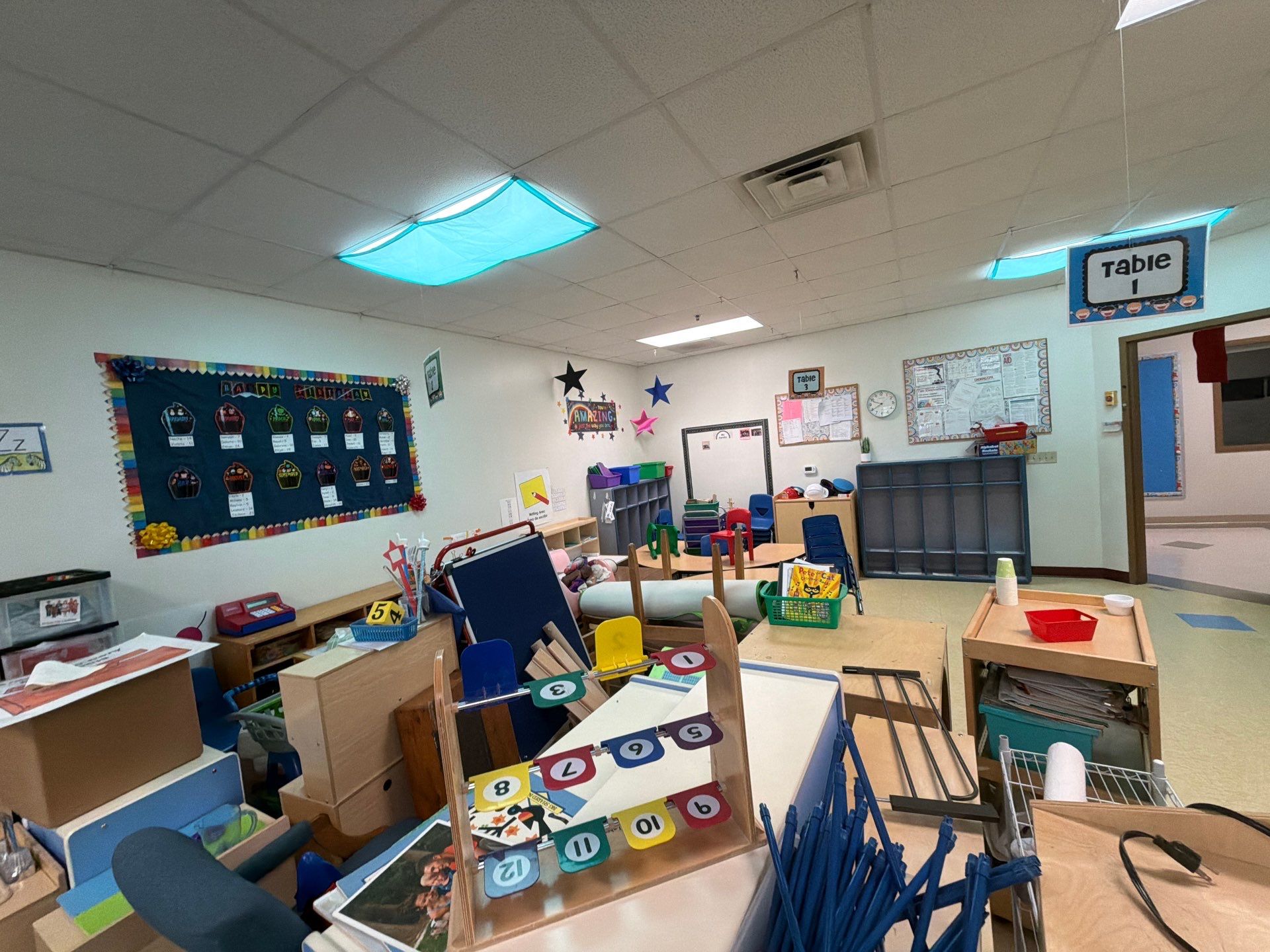 Educational Facility Interior Renovation and Painting in Waukesha by OCS Contracting Services