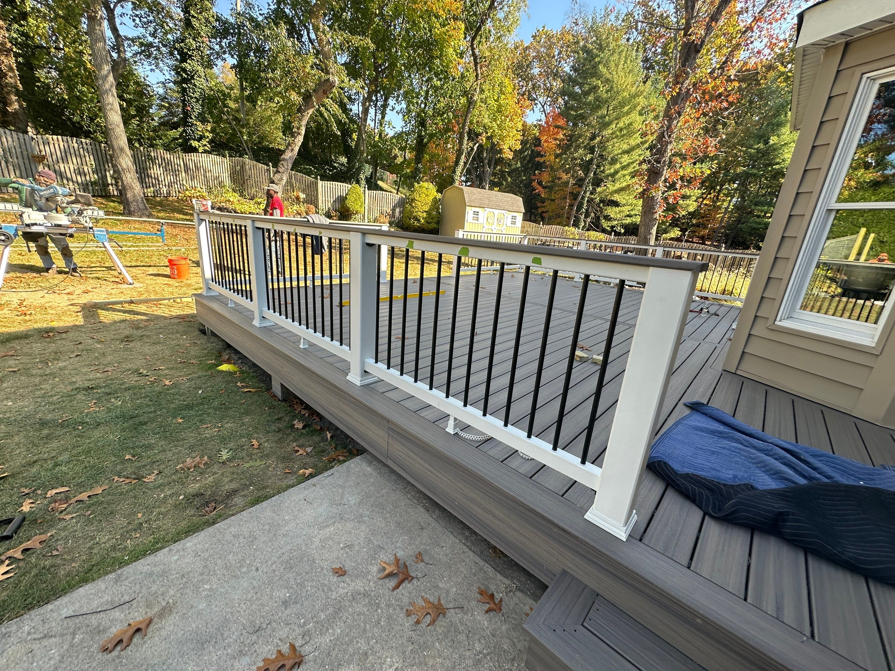 Deck Installation using Trex by Home Concepts Construction