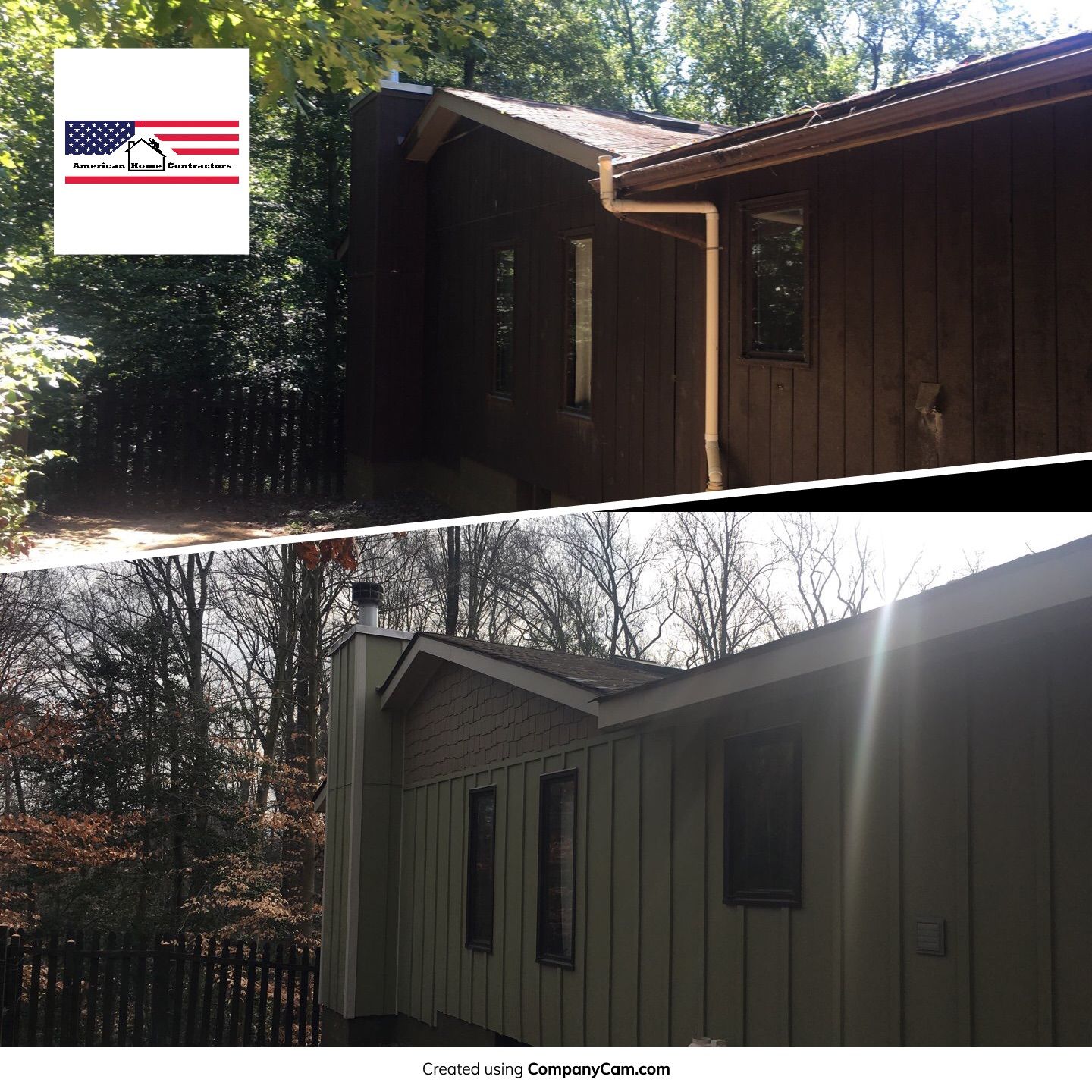 Siding Replacement by American Home Contractors