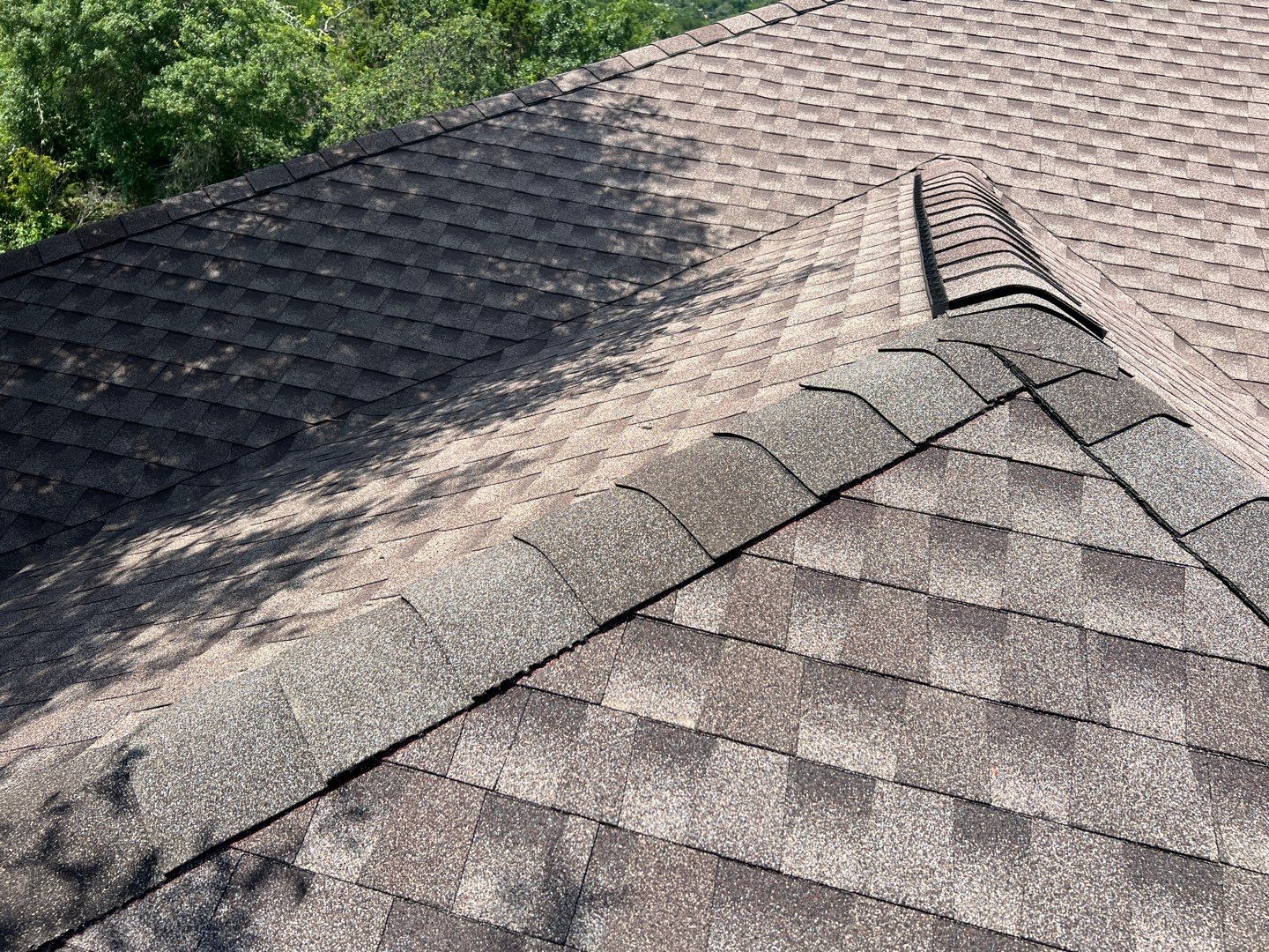 Residential Roofing Repair using GAF HDZ Timberline by Oakwood Roofing and Construction, LLC