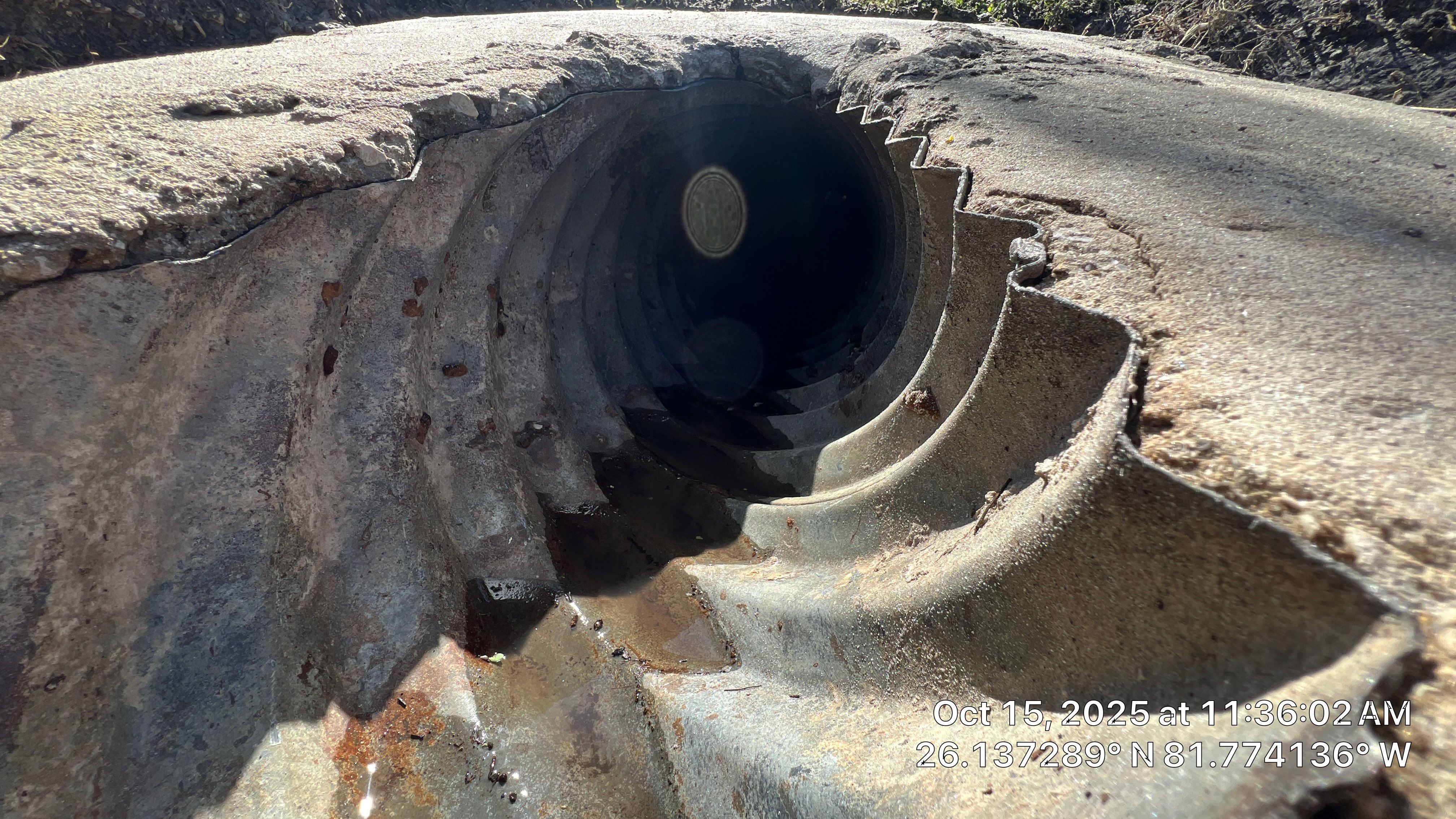 Naples Apartment Complex Culvert Cleaning by APS Power & Water