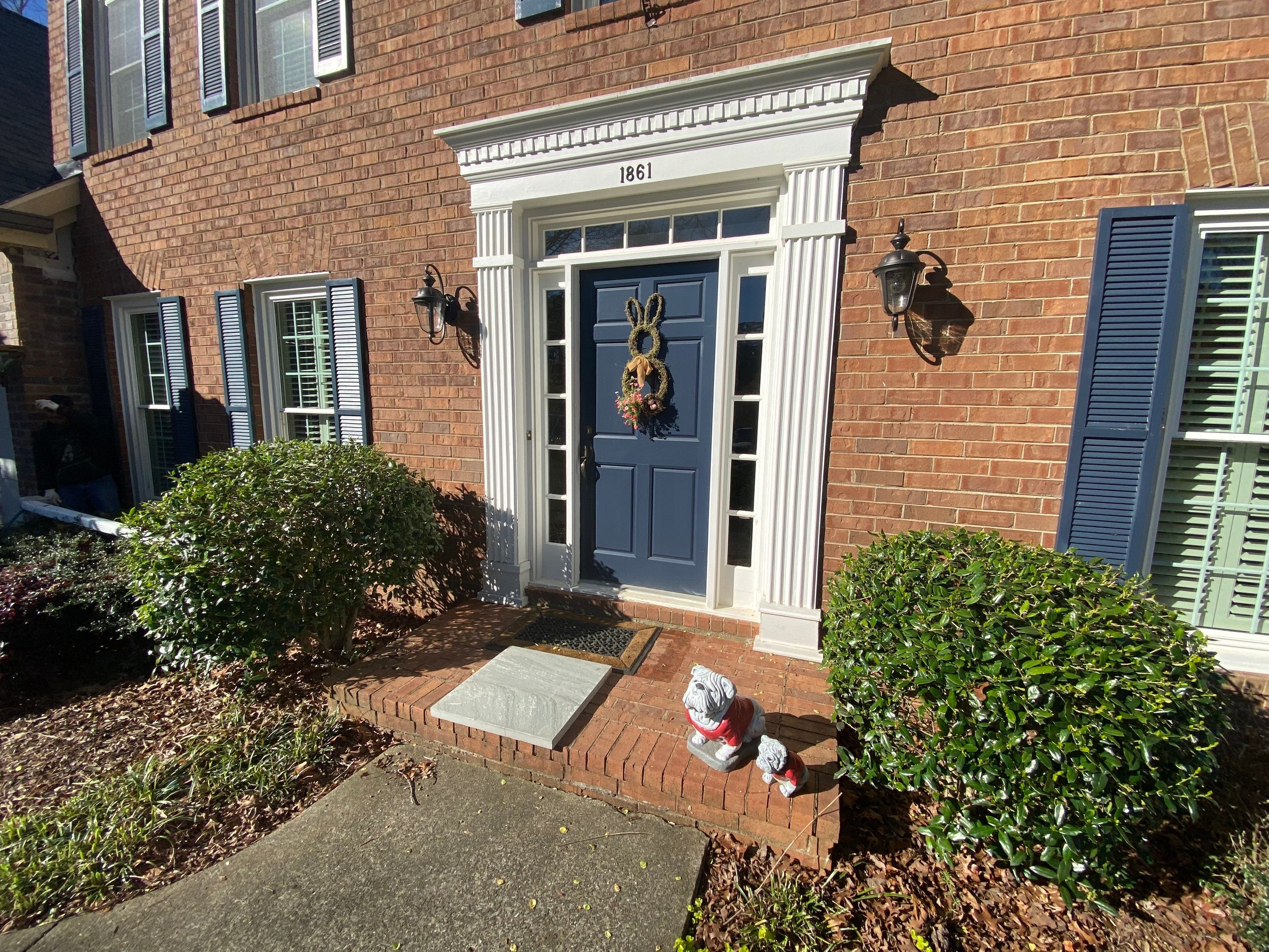 Tree Damage Structural Repair and Exterior Painting in Roswell by Swift Home Renovations