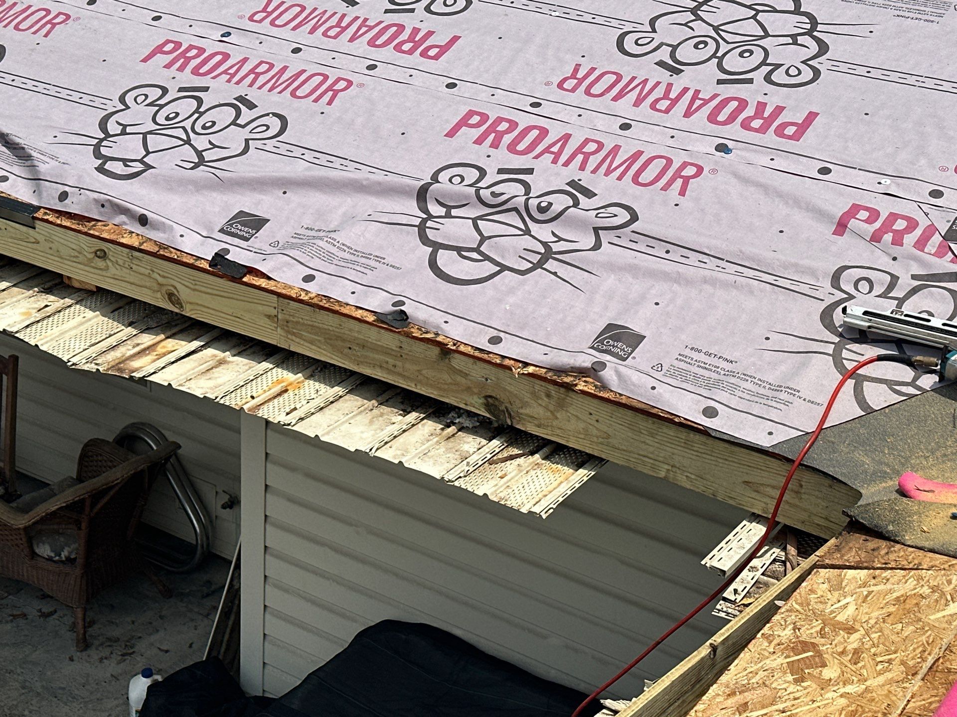 Project in Houston by Motion Roofing