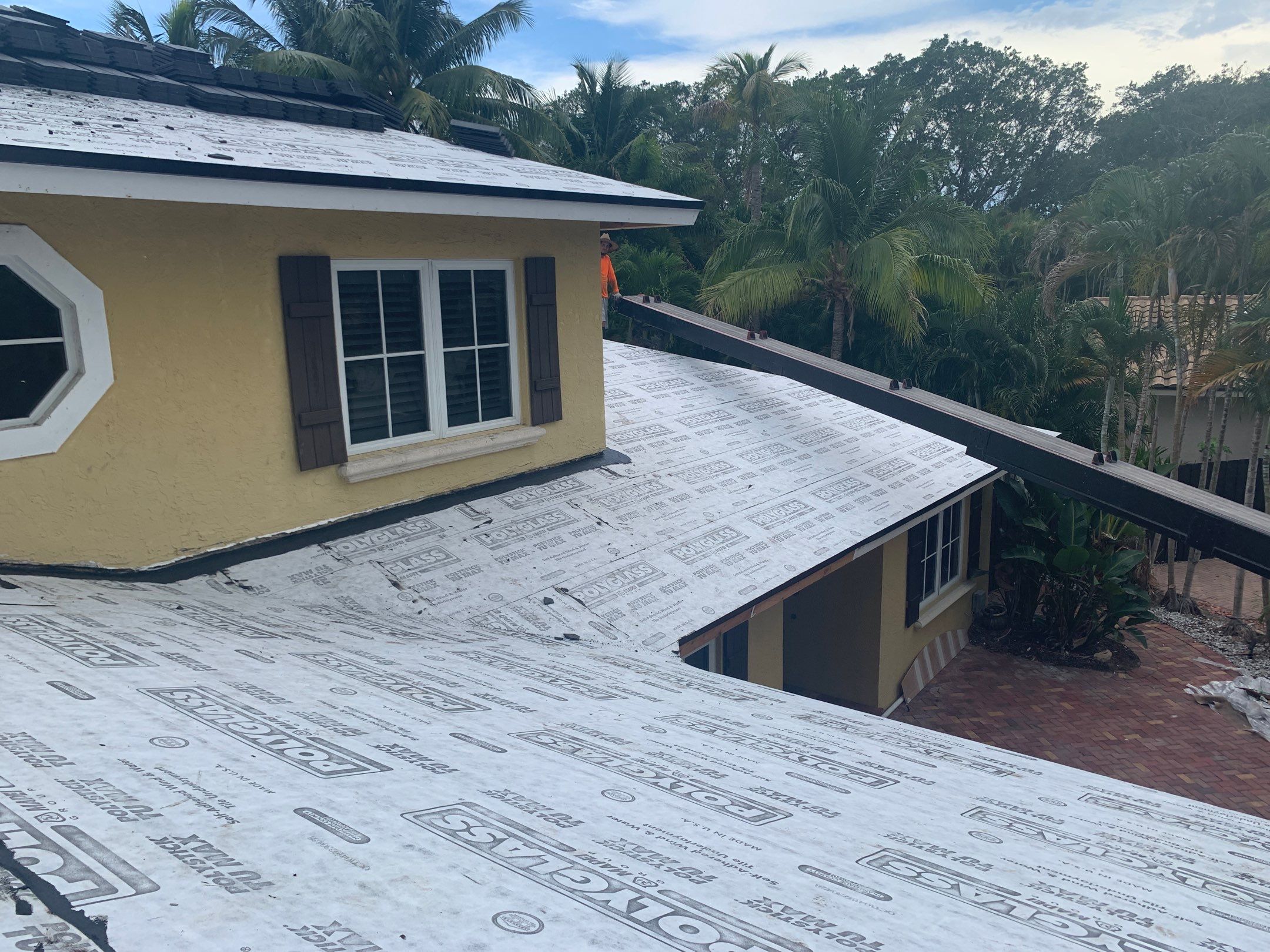 Residential Roofing Installation using Eagle Roofing Tile by BLUES BROTHERS ROOFING