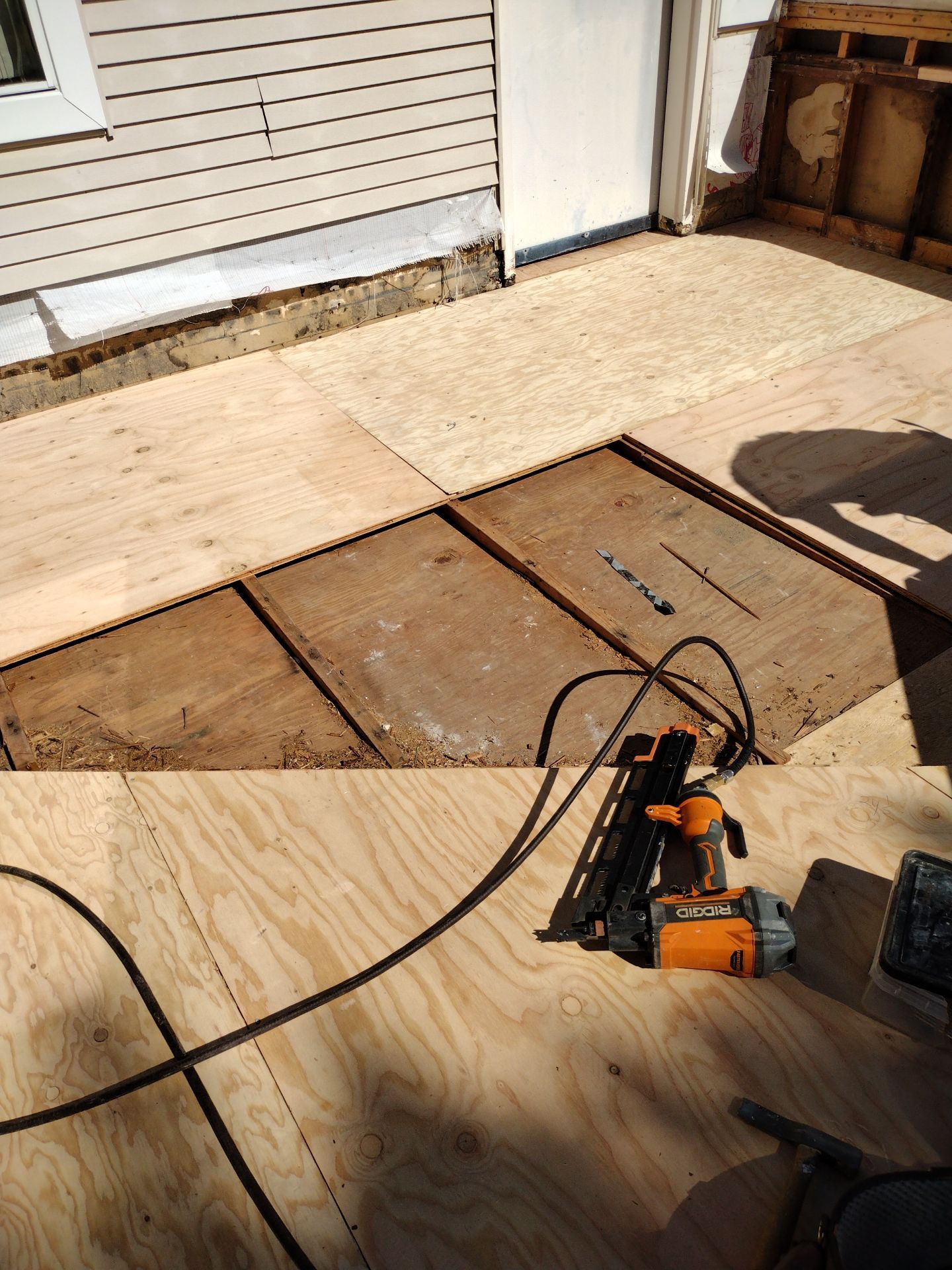 Dec-Tec Walkable Membrane using Dec-Tec (Color: Granite) by Orezona Building & Roofing Company, Inc.