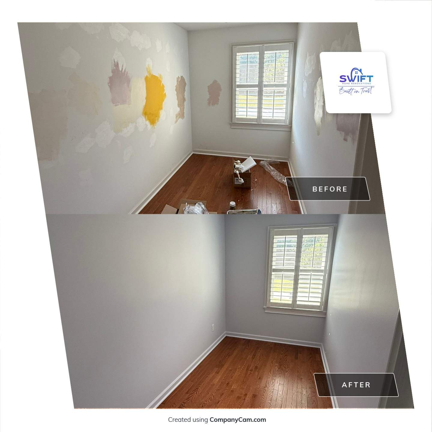 Interior Painting and Lighting Update for Atlanta Home Refresh by Swift Home Renovations