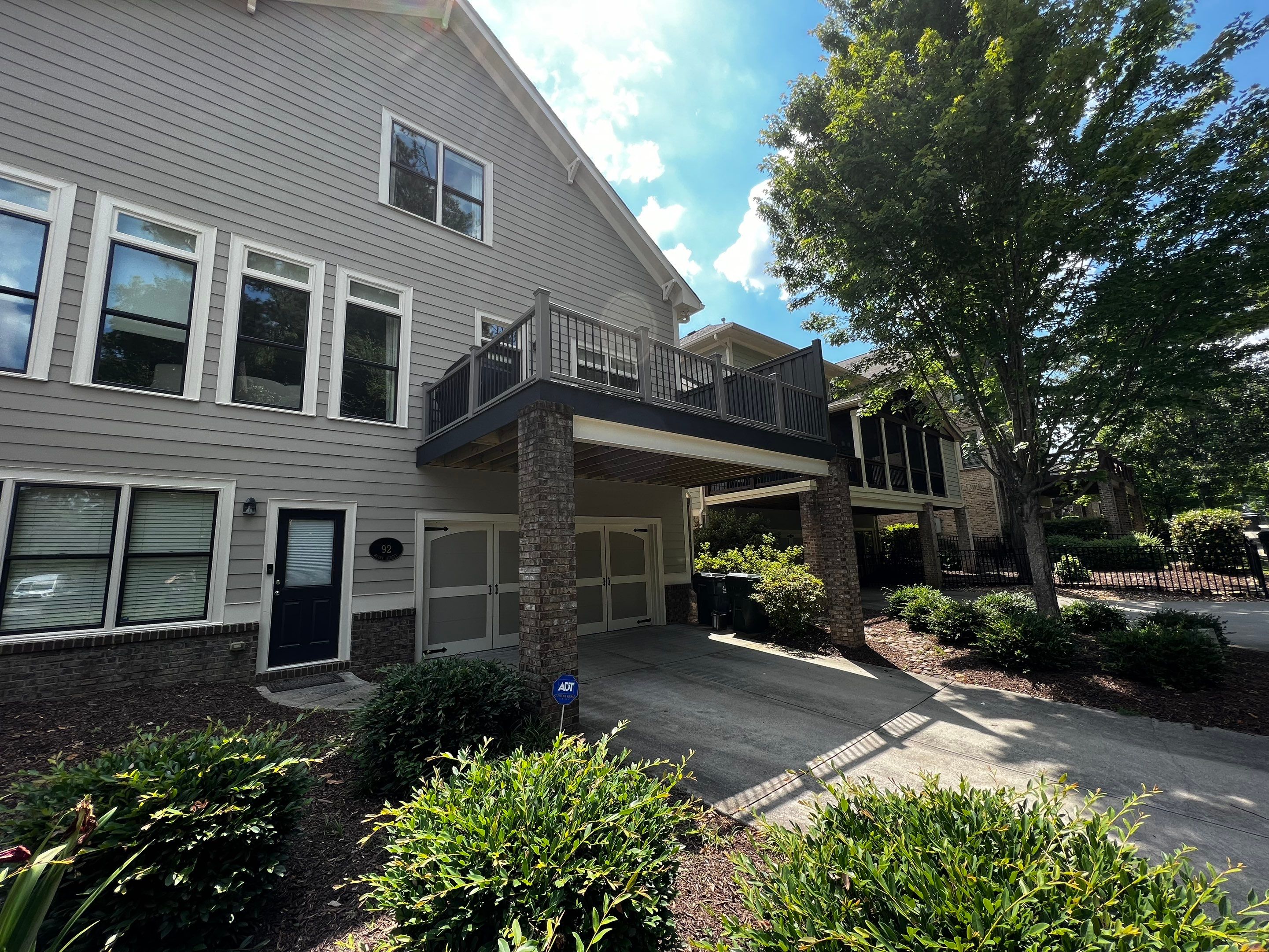 Elevated Deck Renovation and Privacy Screen Installation in Norcross by Swift Home Renovations
