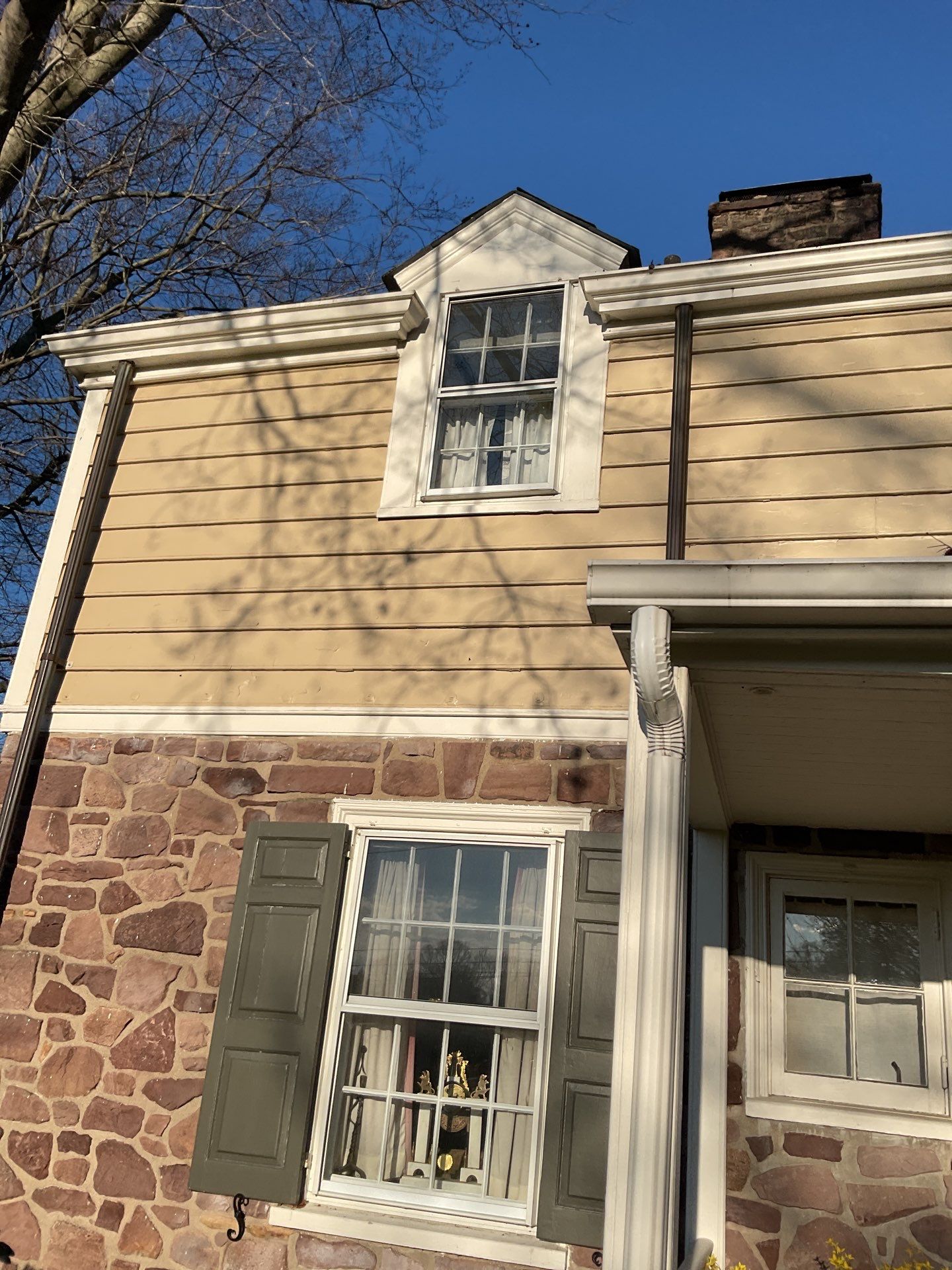 Exterior House Painting Project in Newtown, PA by Groovy Hues