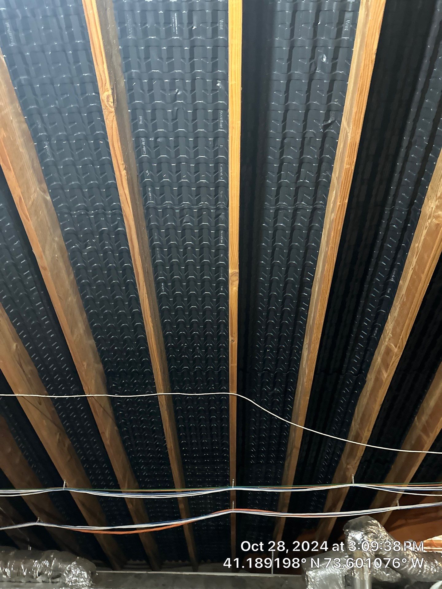 Attic Insulation using open cell spray foam by NYS Foam & Energy