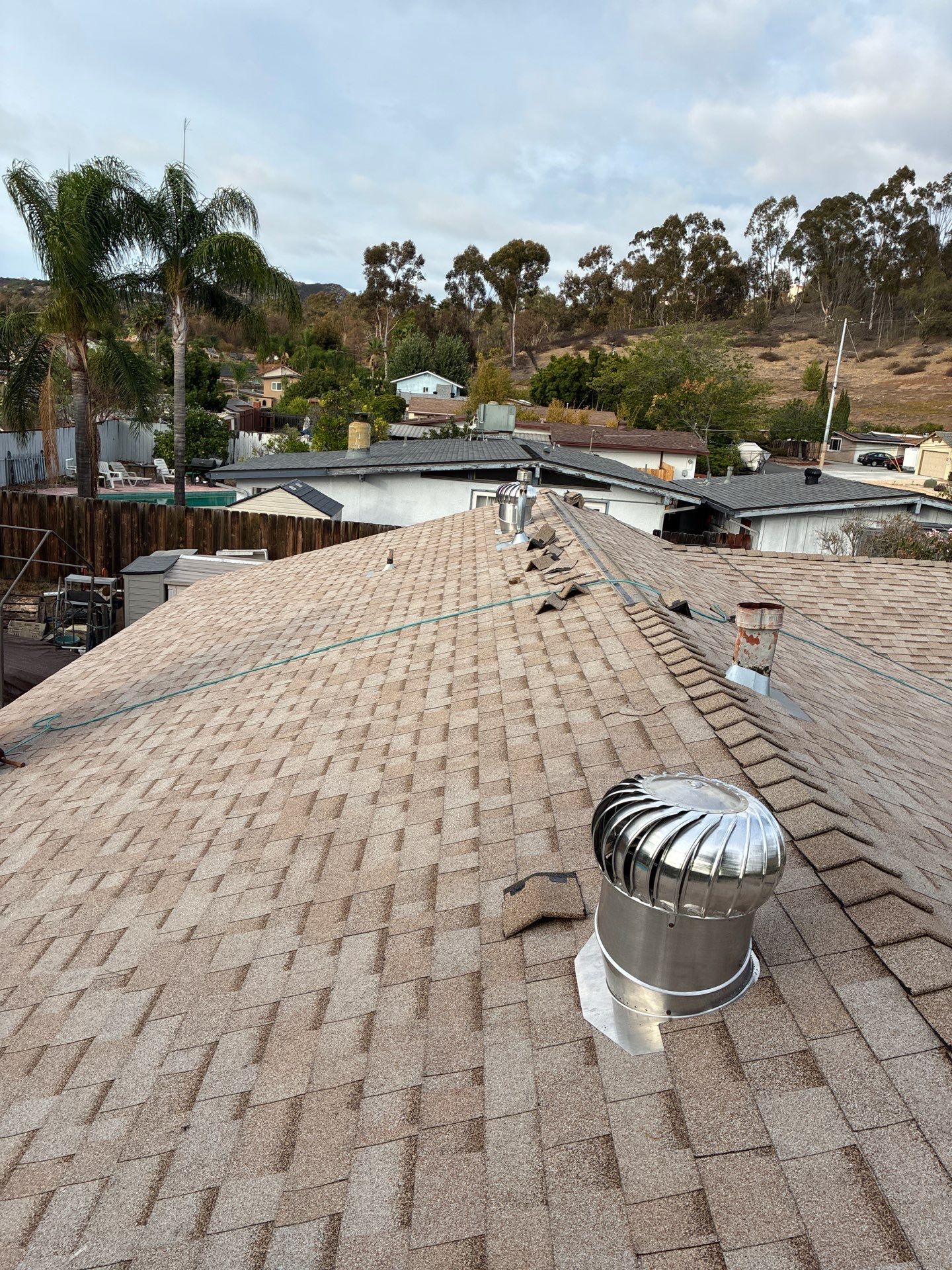 Comprehensive Roof Replacement and Wood Repair for Poway Residence by Reliable Roofing San Diego Inc.
