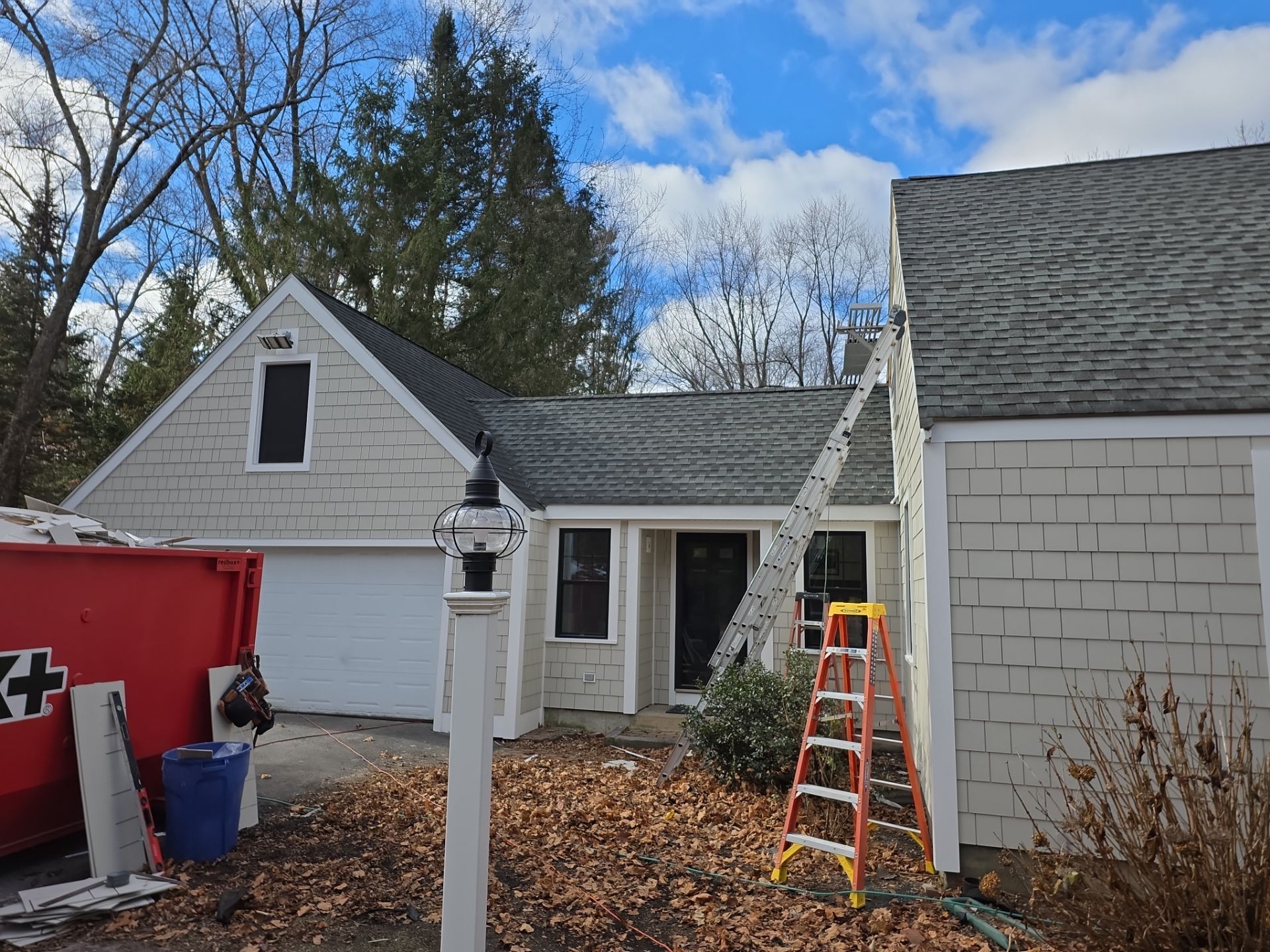 Full exterior remodeling in Stow, MA by UBrothers Construction