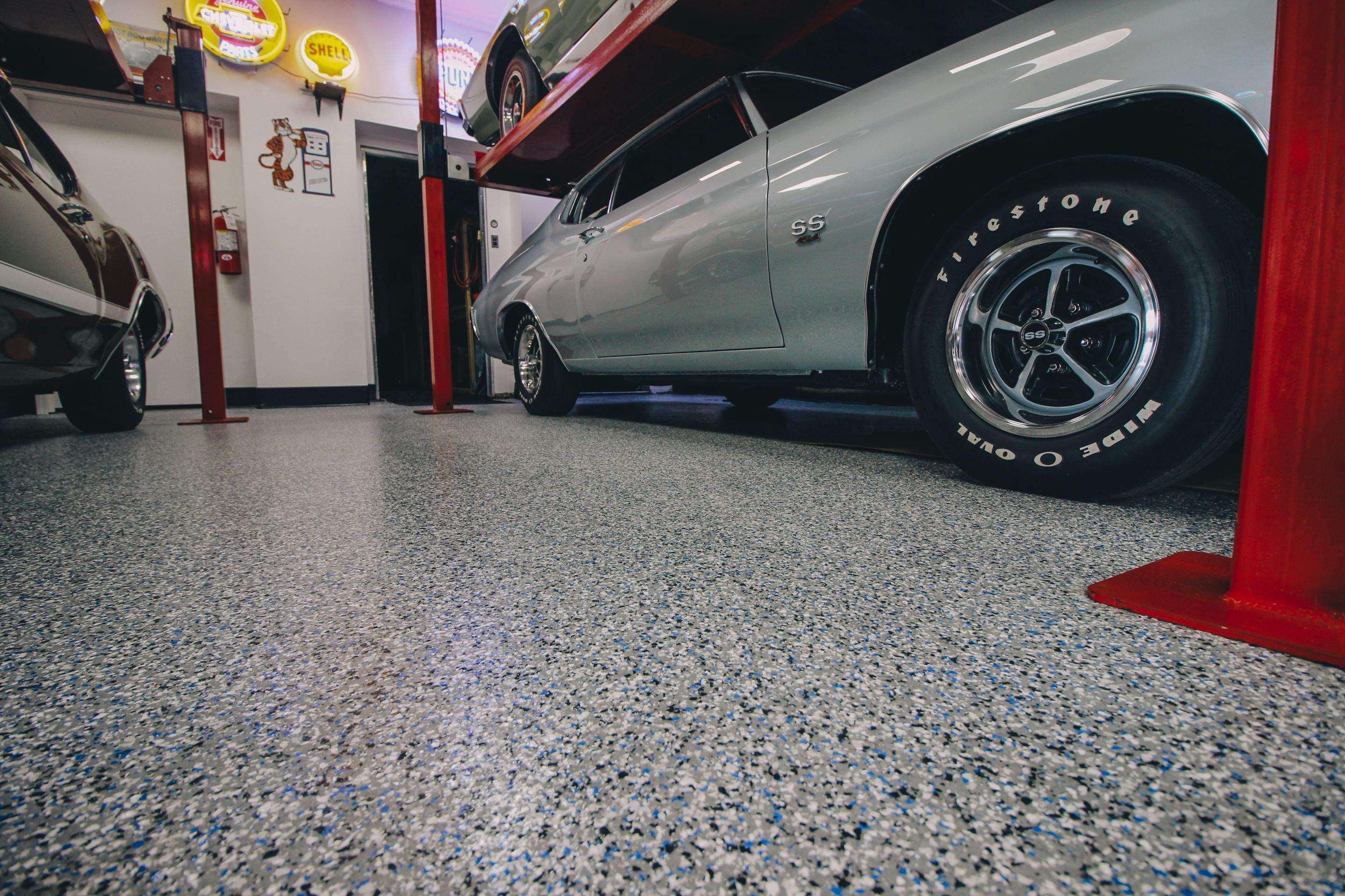 Commercial Space using Galaxy Blue by Your1DayFloor.com