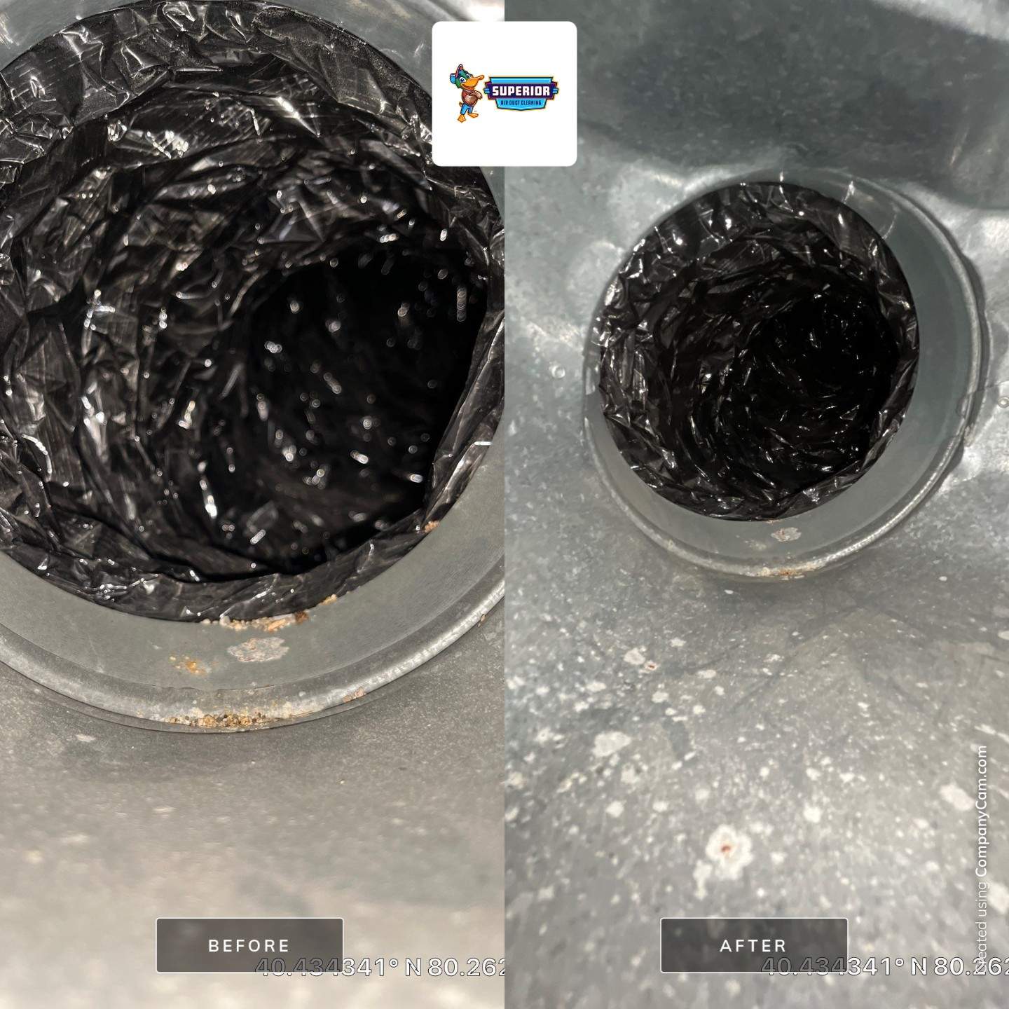 Air Duct Cleaning With a Vacuum Truck in Imperial, PA by Superior Air Duct Cleaning